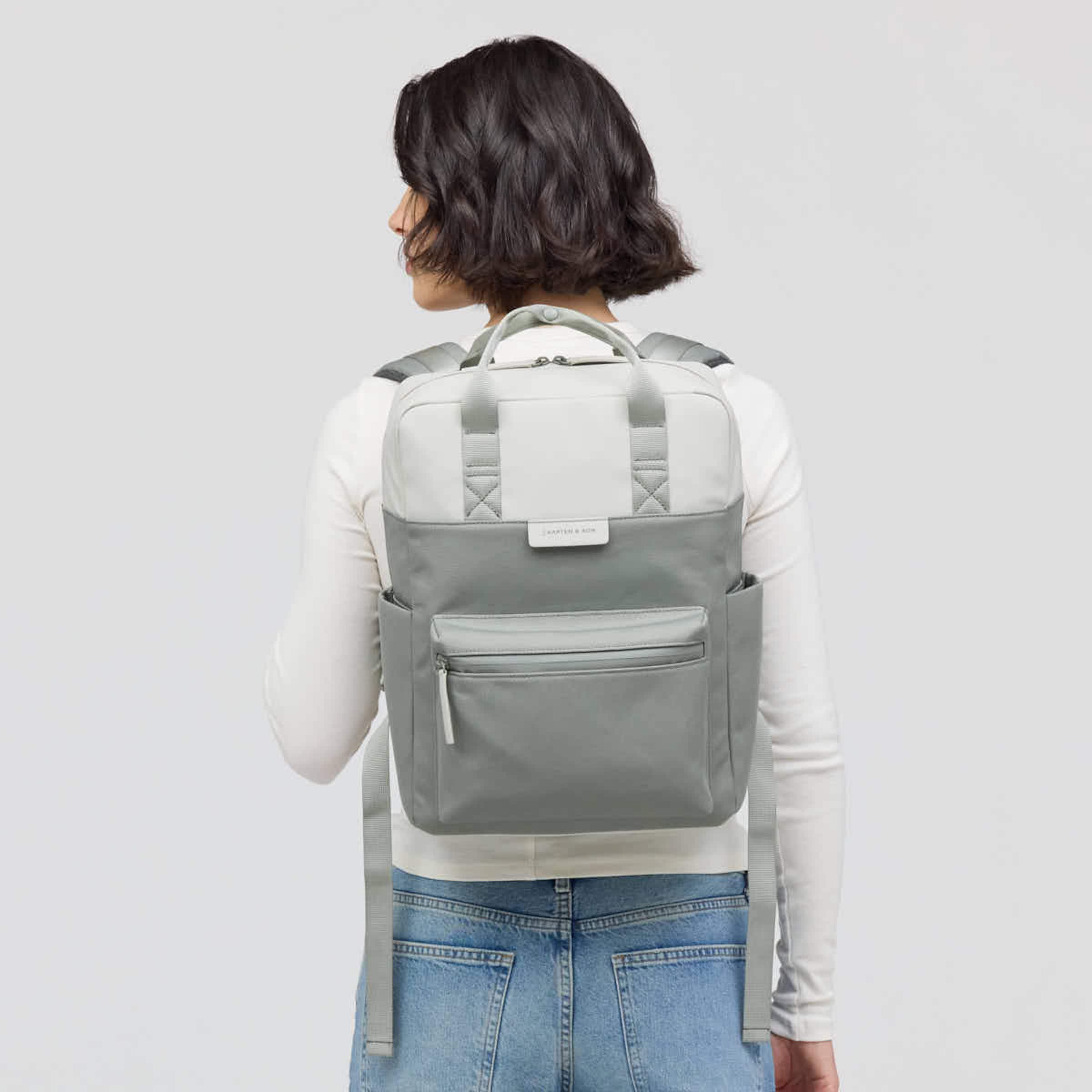 Bergen Pro Diaper Backpack Set Muted Sage