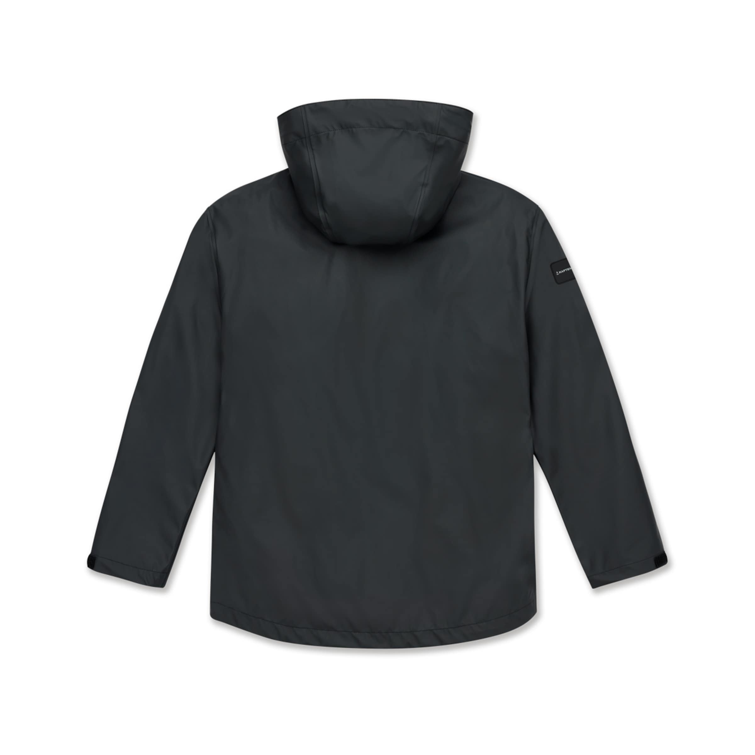 Black pullover rain jacket online