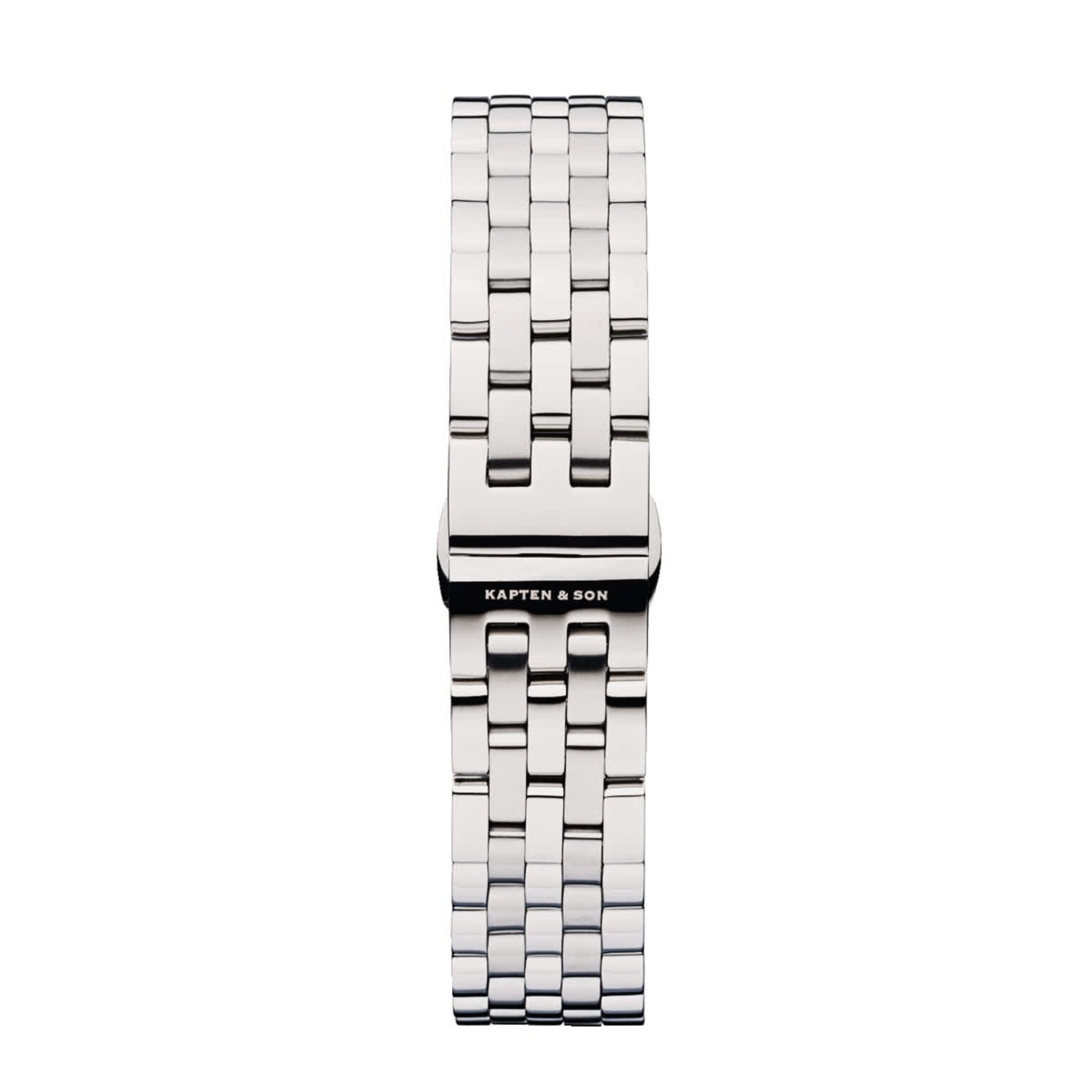 Bandjes, Steel Strap Silver, Zilver, Afbeelding 1 van 1