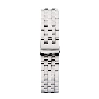 Bandjes, Steel Strap Silver, Zilver