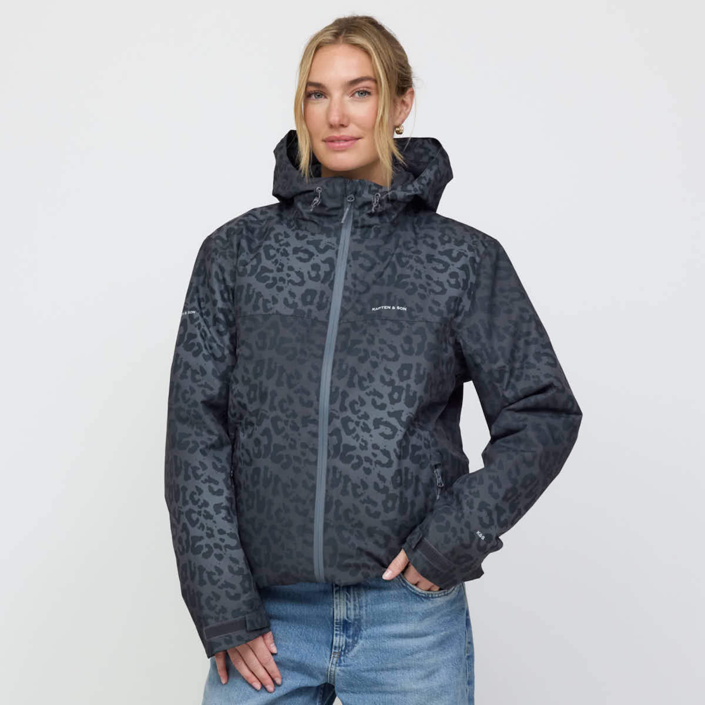 Puffer 3in1 Rain Jacket Leo Dark Grey