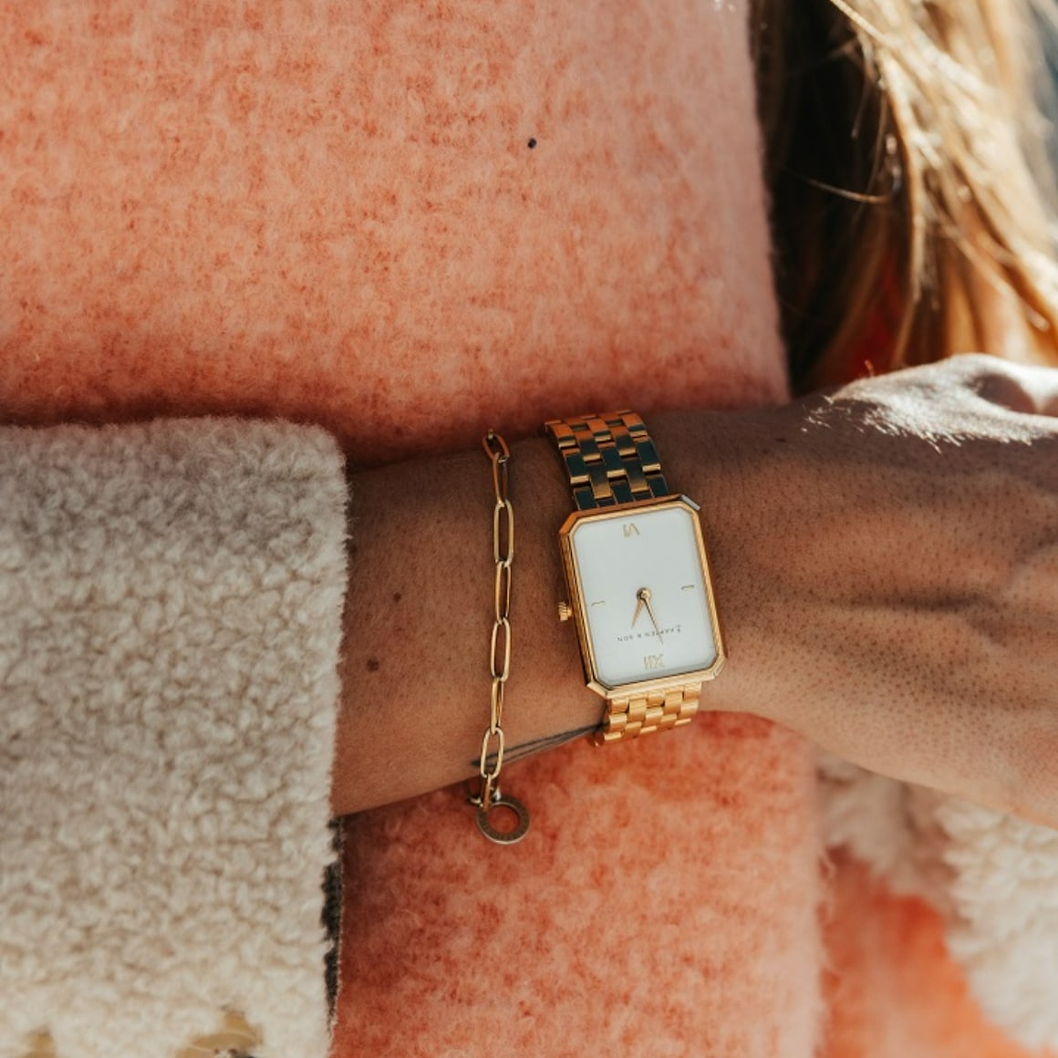 Horloge Kapten And Son Uhr Chrono Bicolor Steel Kapten And Son