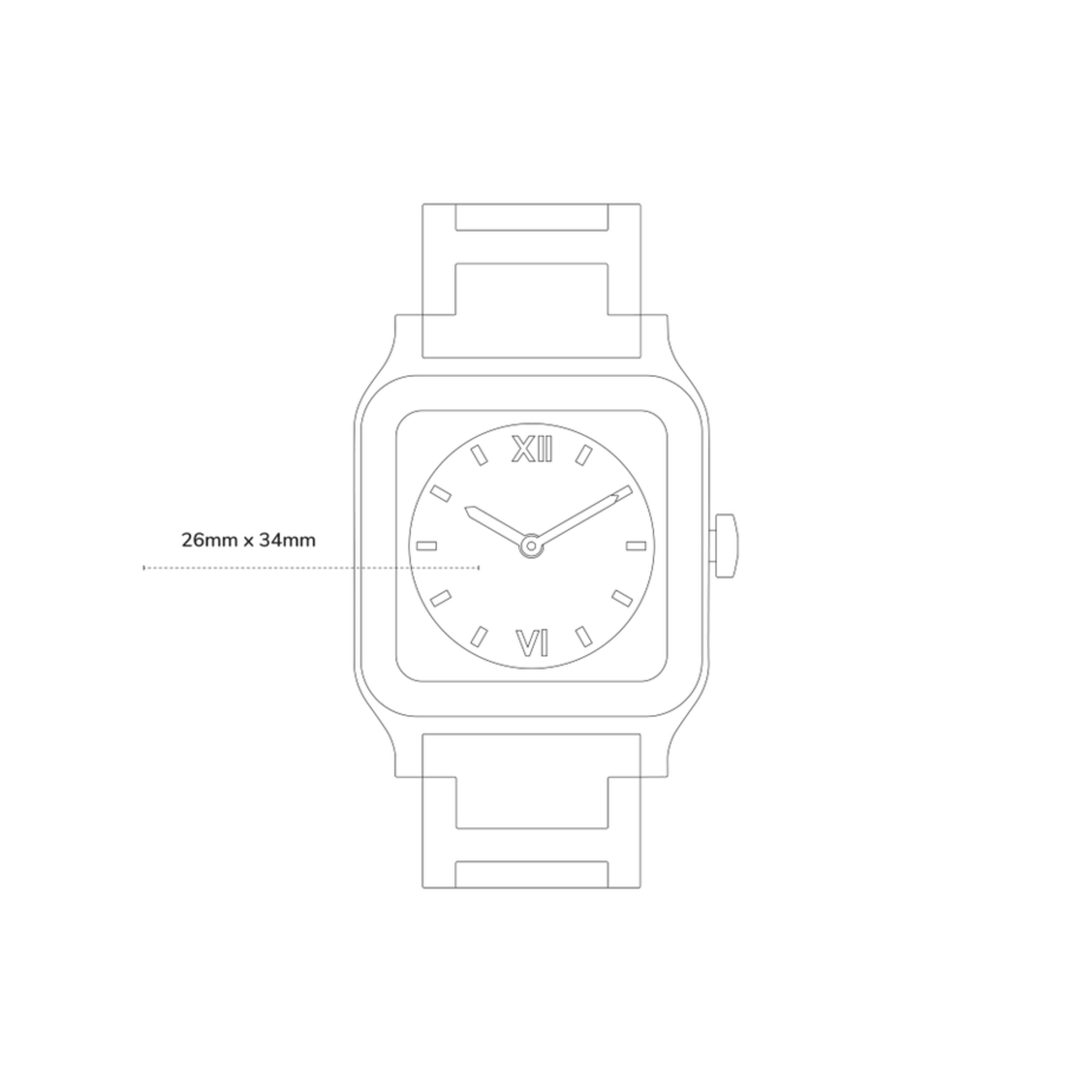 Smart watch line icon. Simple outline style. Wearable, digital clock,  smartwatch technology concept. Vector illustration isolated on white  background. EPS 10. 20883353 Vector Art at Vecteezy