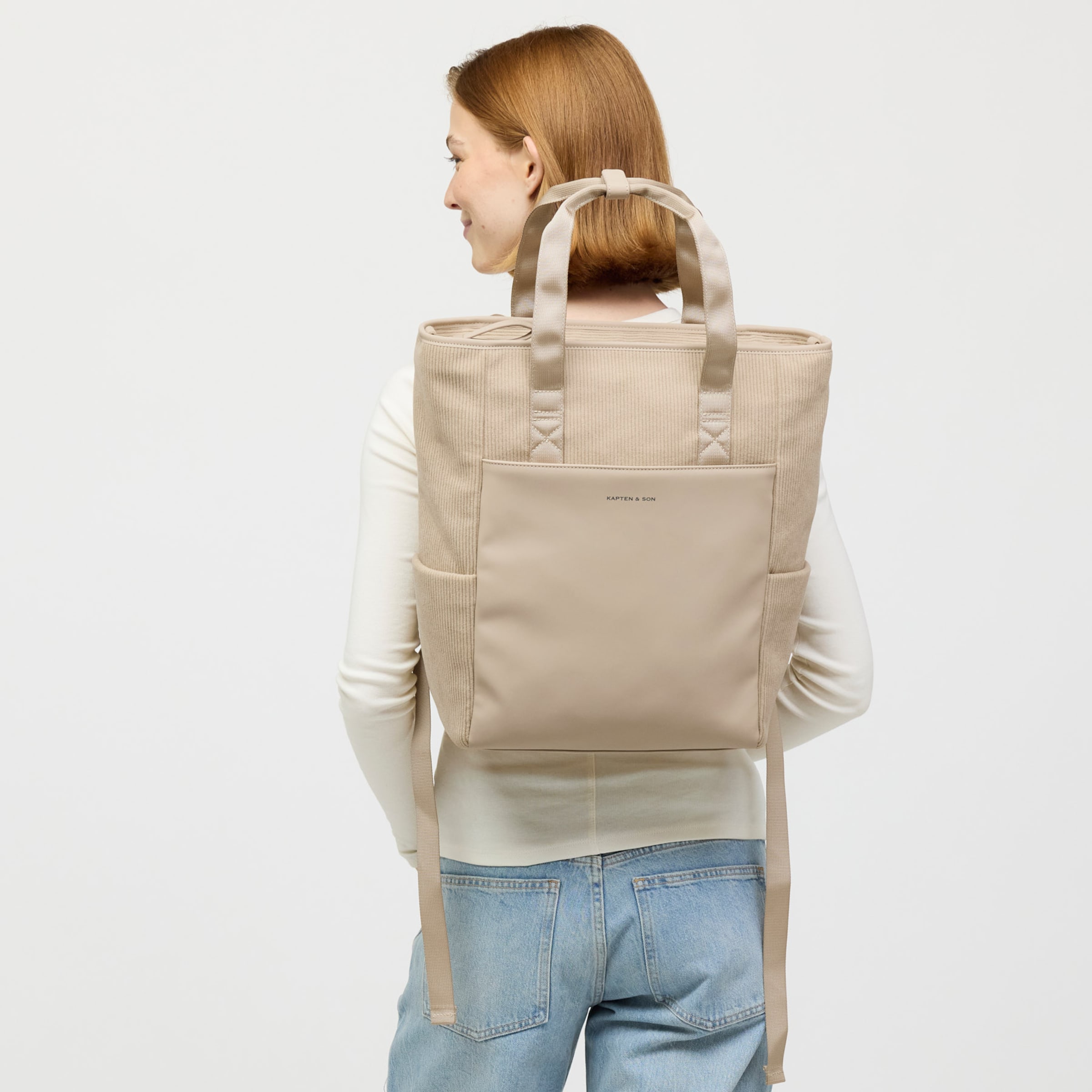 Lindby Pro Cord Dusty Sand