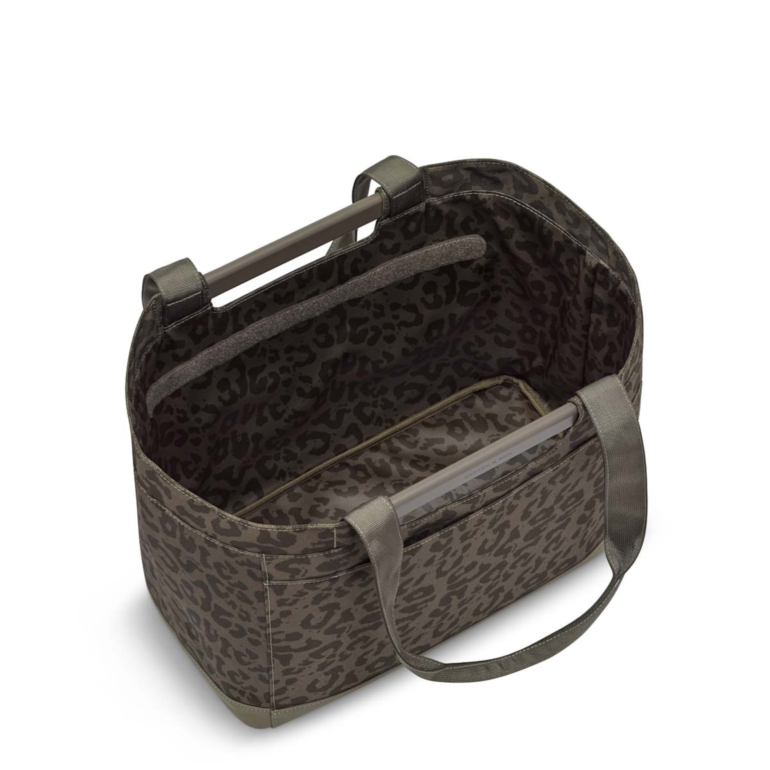 Vaasa Shopping Basket, Vaasa Shopping Basket Leo Dark Brown, Bruin, Afbeelding 4 van 12