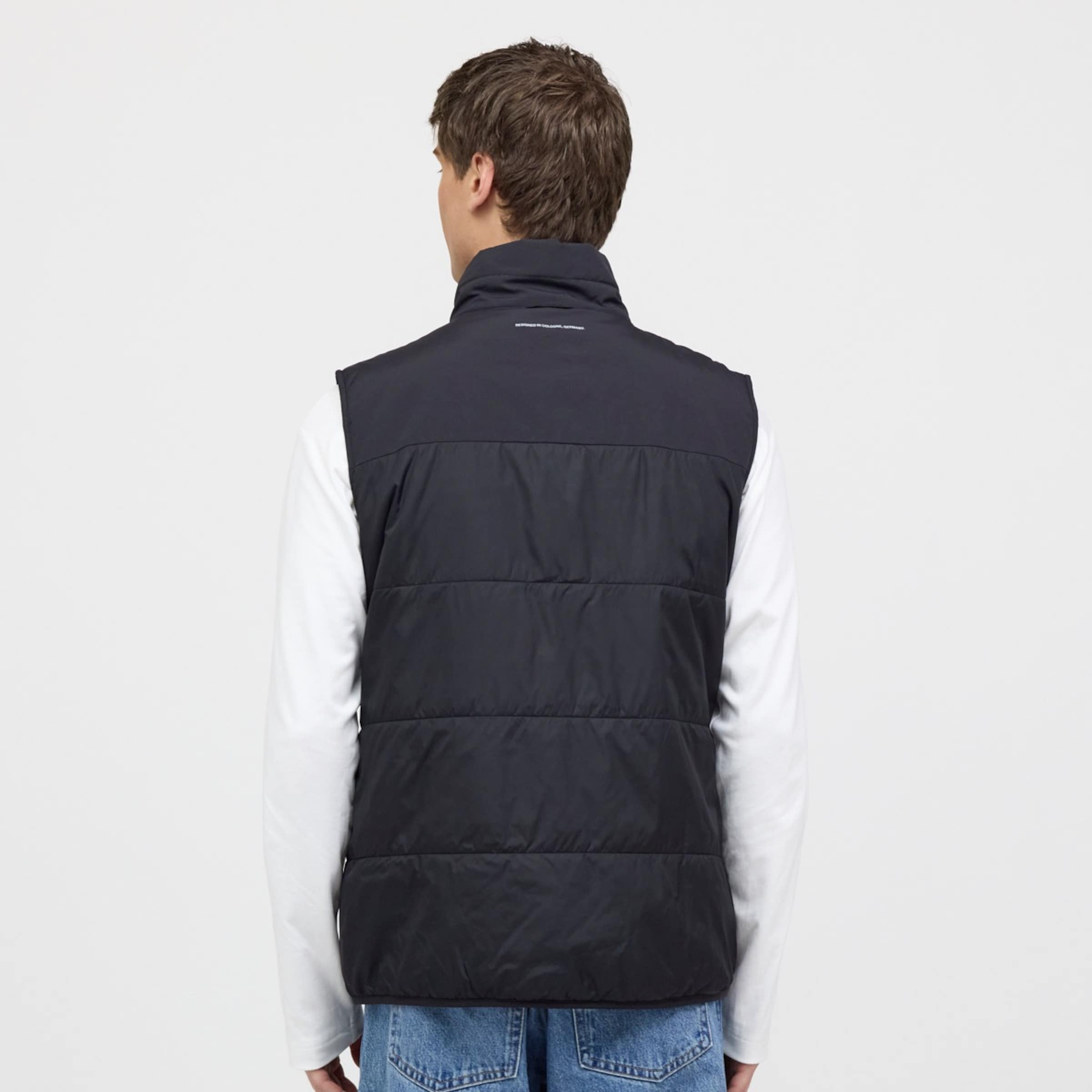 Light Puffer Vest All Black