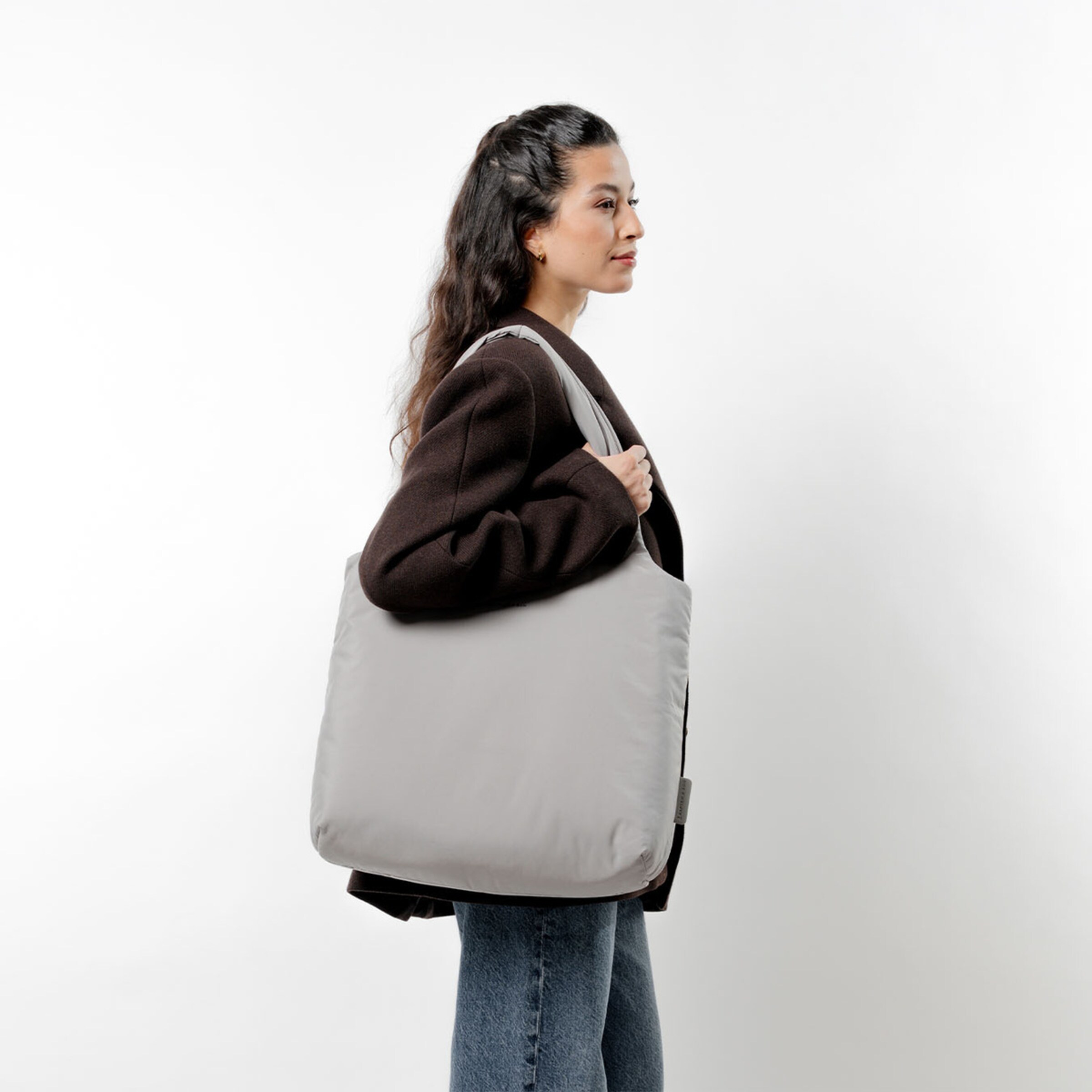Skara Cloud Shopper Greige