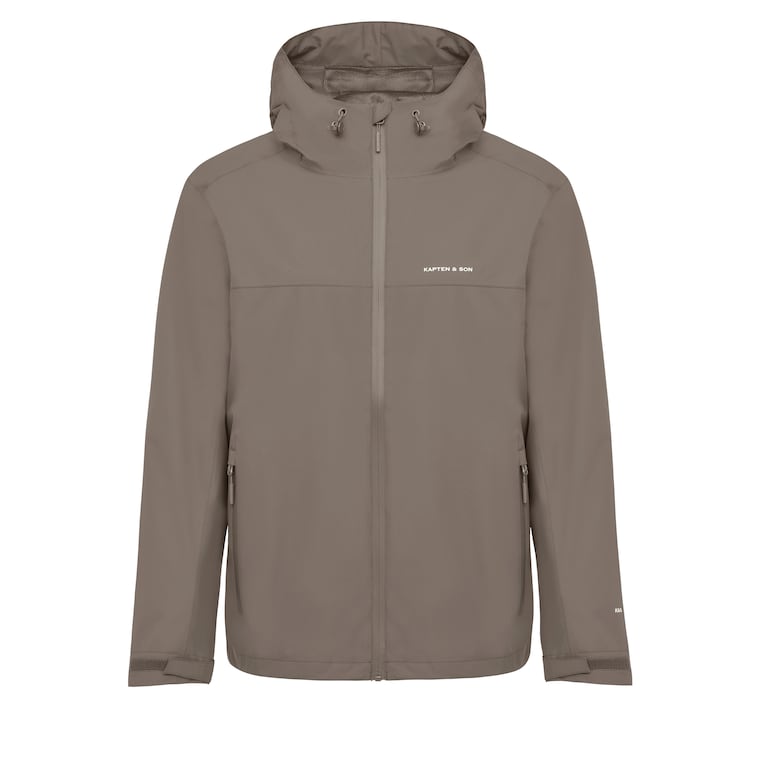 Heavy Rain Jacket, Heavy Rain Jacket Taupe, Taupe