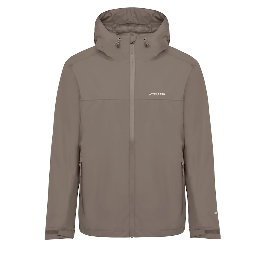 Puffer 3in1 Rain Jacket, Puffer 3in1 Rain Jacket Taupe, Taupe, Image 4 of 13