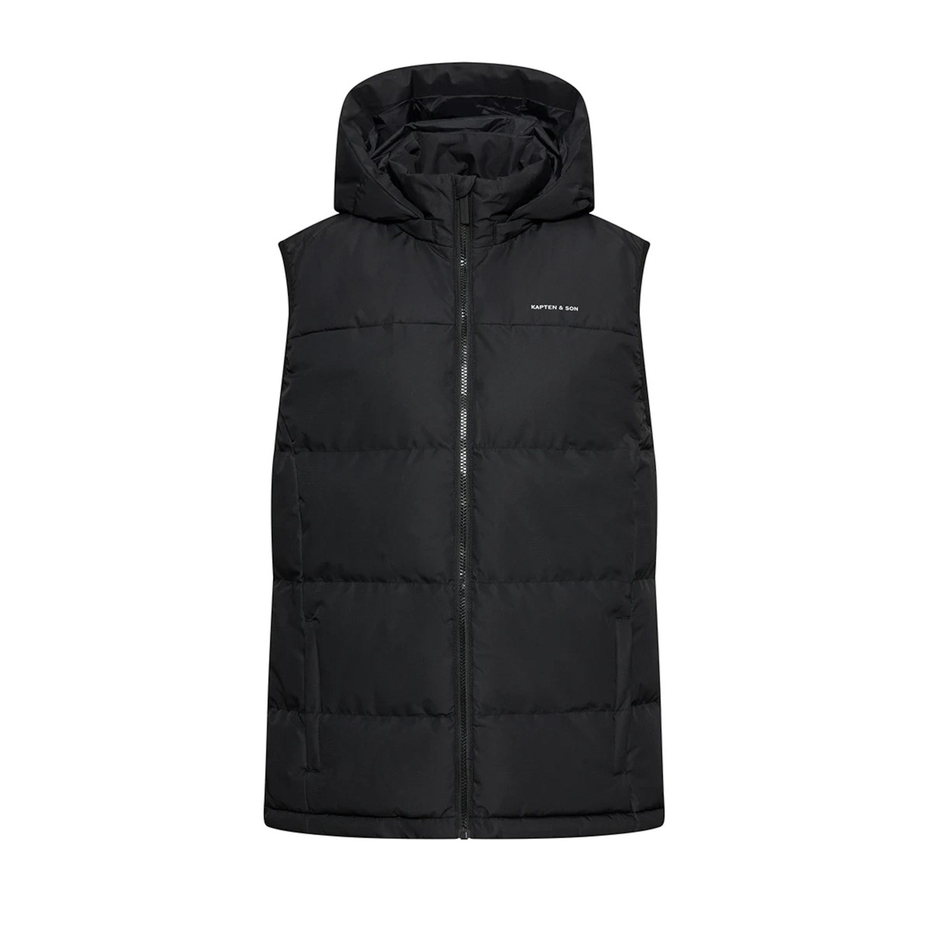 Ausgewählt, Puffer Vest, Puffer Vest All Black Schwarz