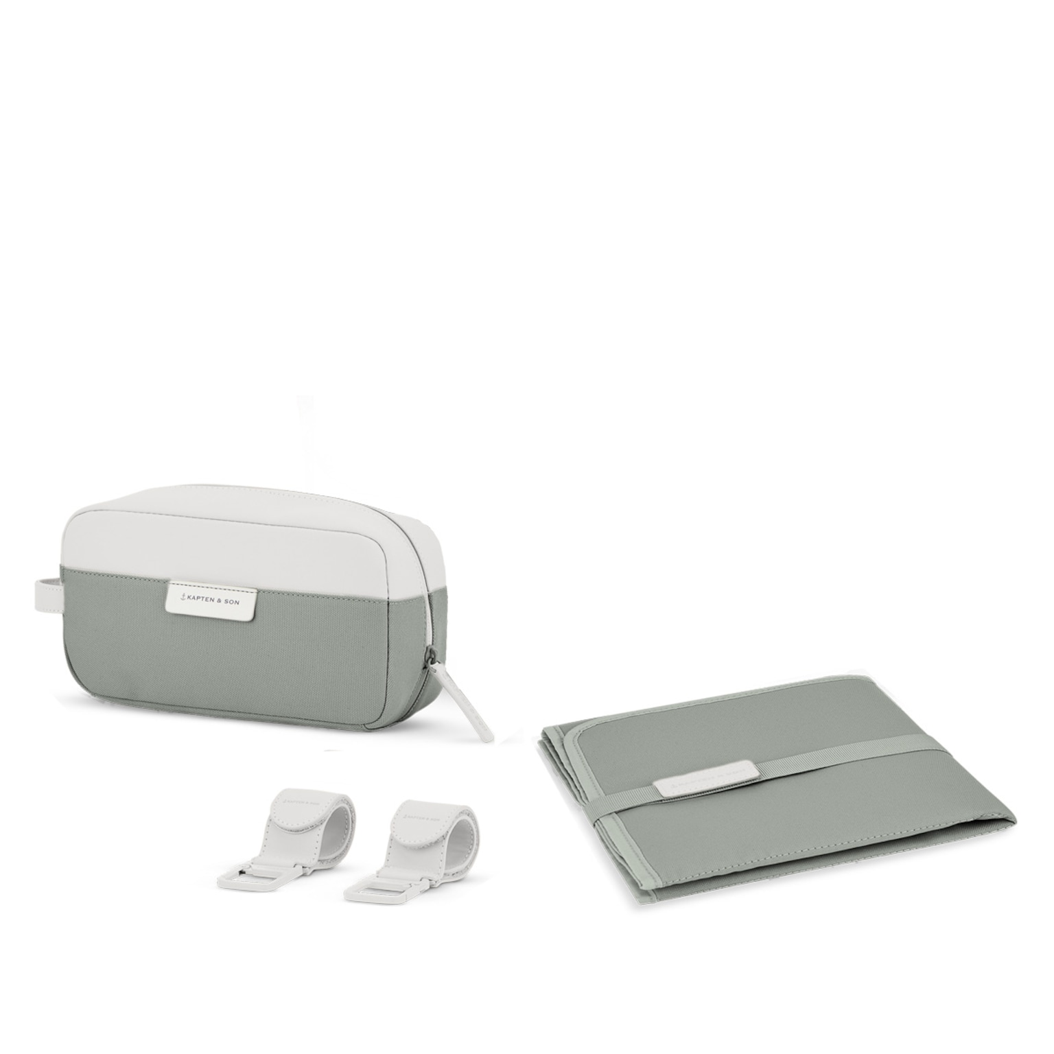 Lindby Pro Diaper, Lindby Pro Diaper Backpack Set Muted Sage Muted Sage, Bild 12 von 15