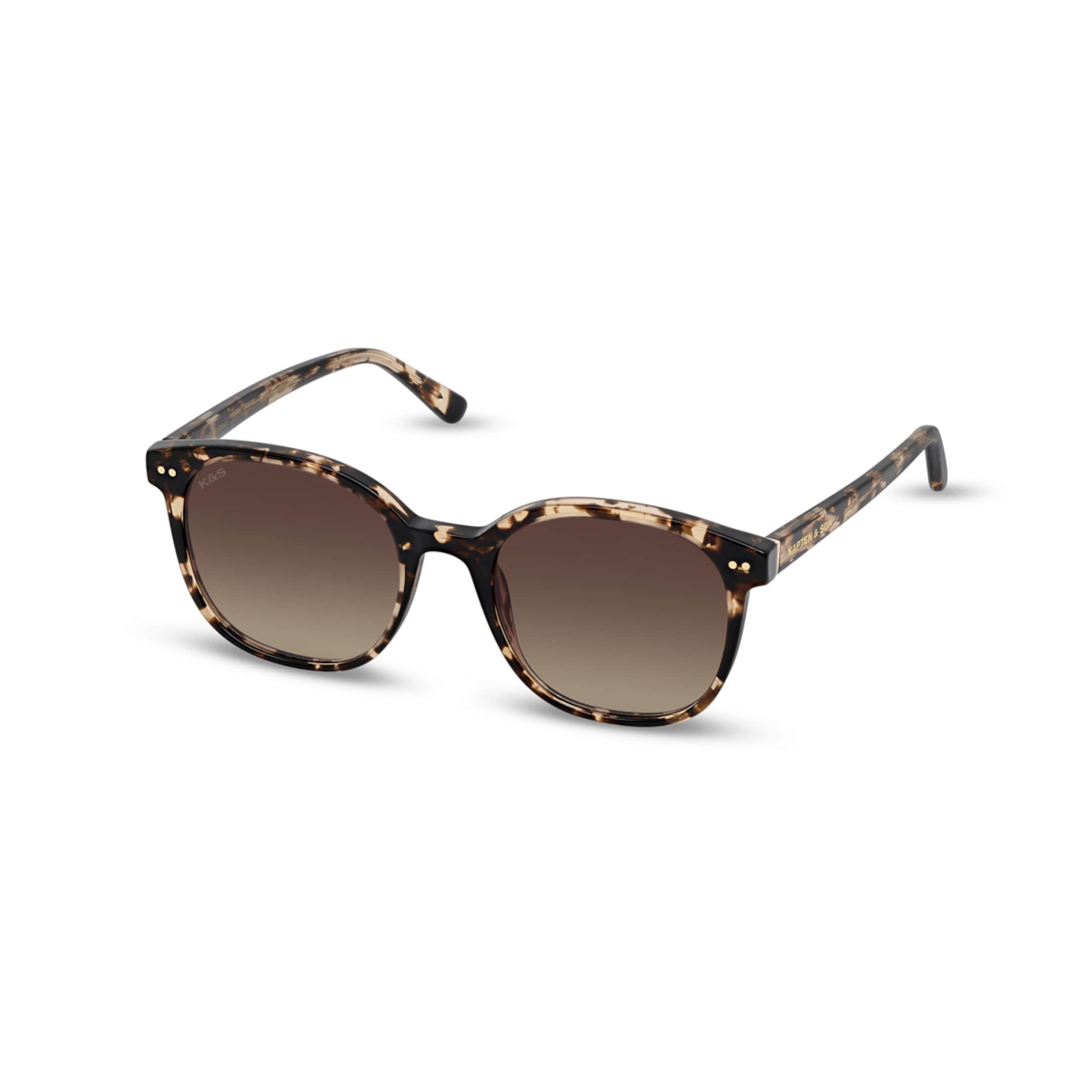 Nairobi Small Crystal Tortoise Brown