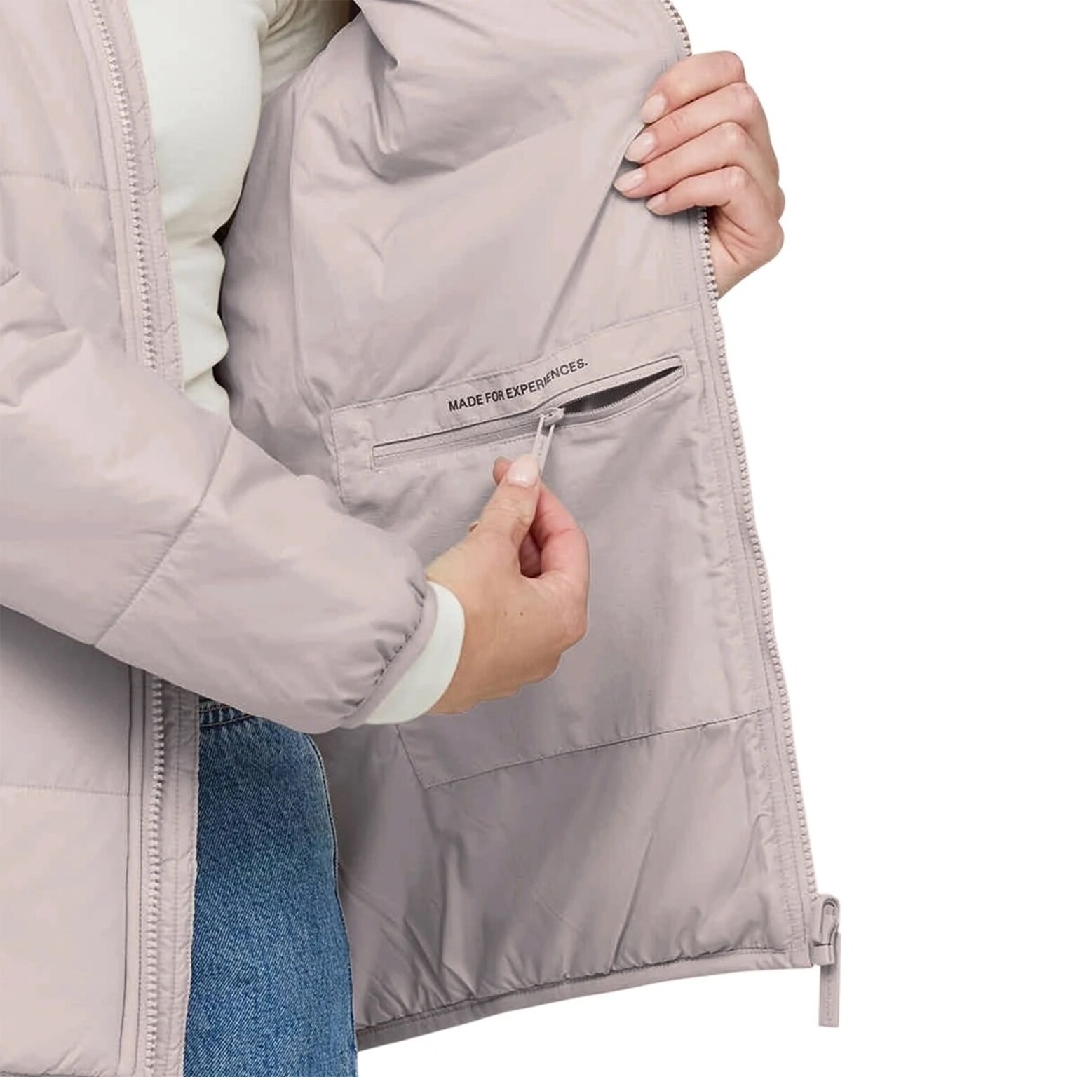 Puffer Jacket, Puffer Jacket Muted Rose Muted Rose, Bild 5 von 7