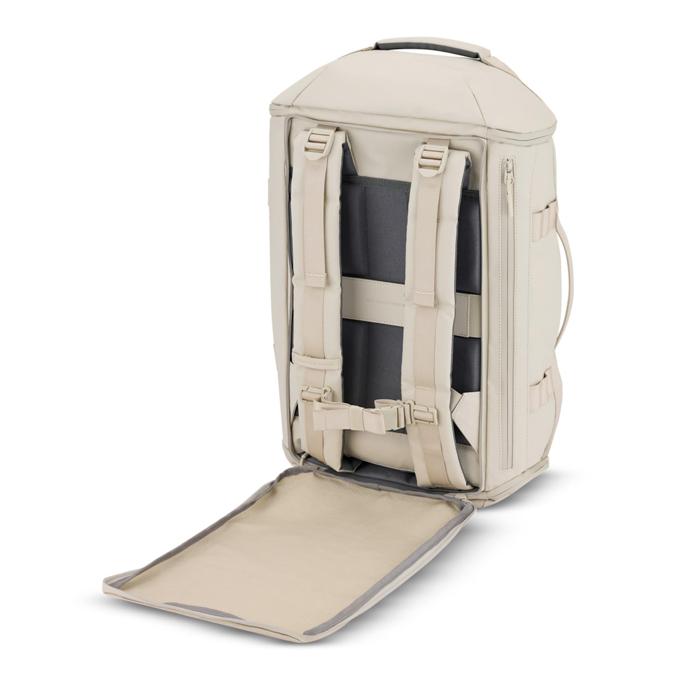 Lisbon Duffle Backpack Small Sandstone 