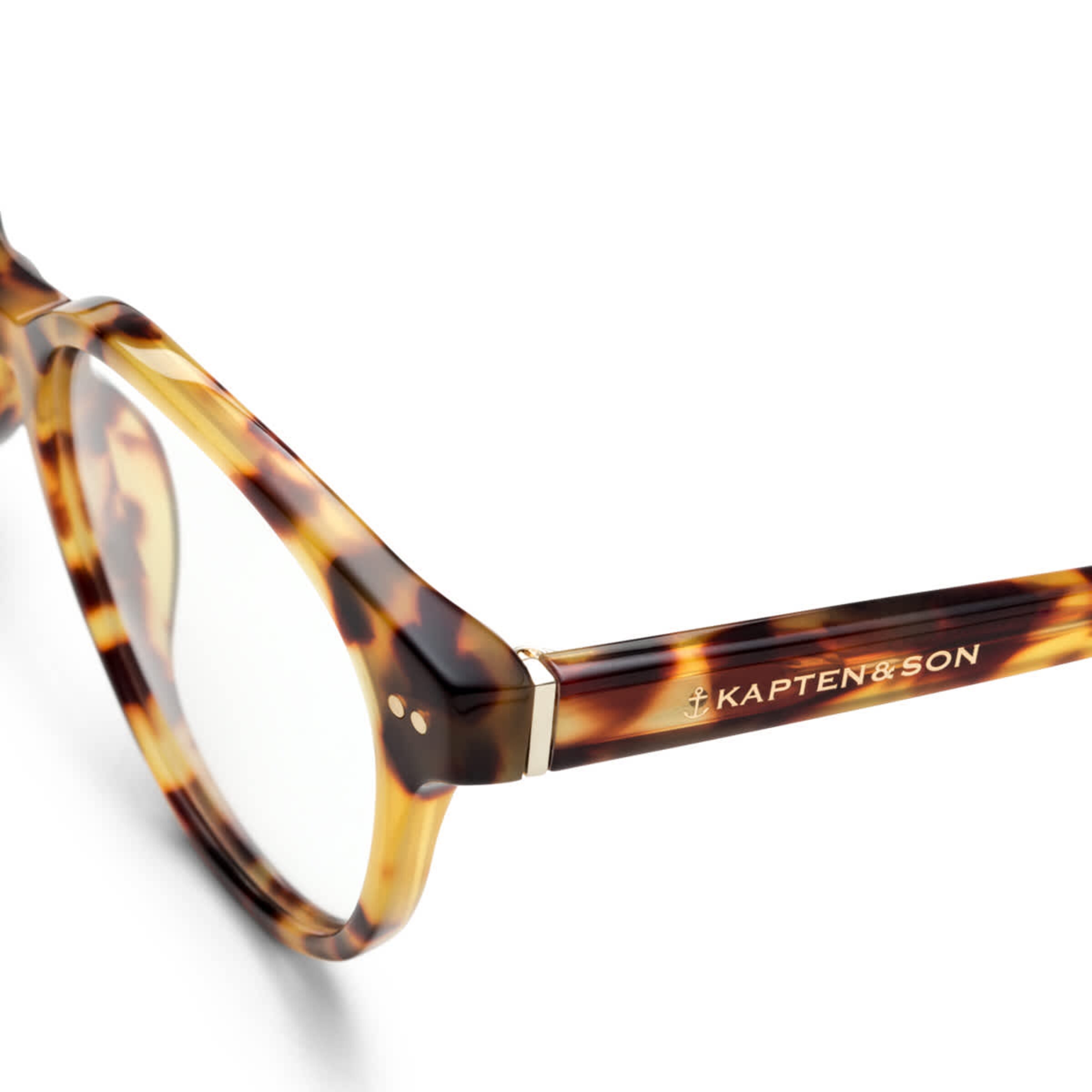 Belleville Shine Yellow Demi Computer glasses Kapten & Son