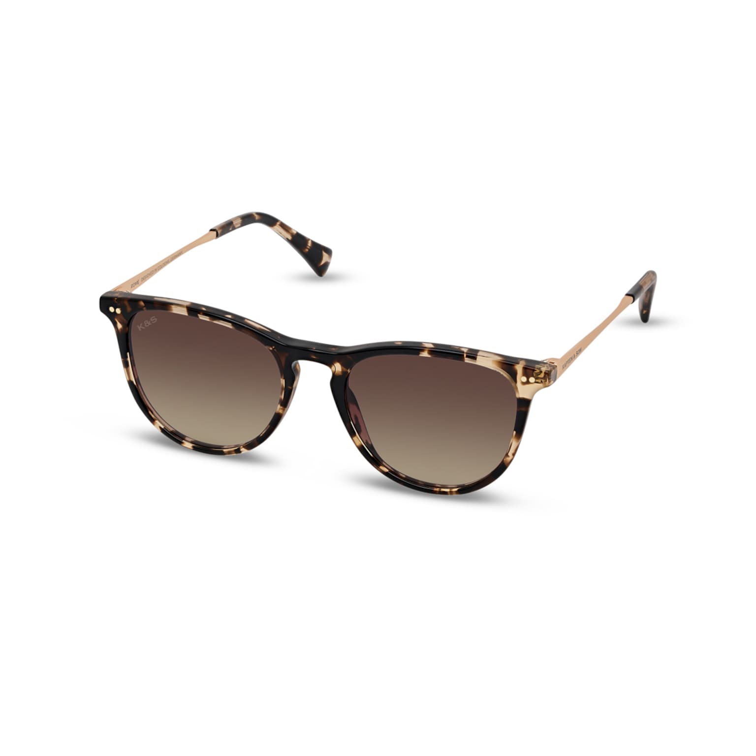 Rome, Rome Crystal Tortoise Brown, Crème, Afbeelding 3 van 5