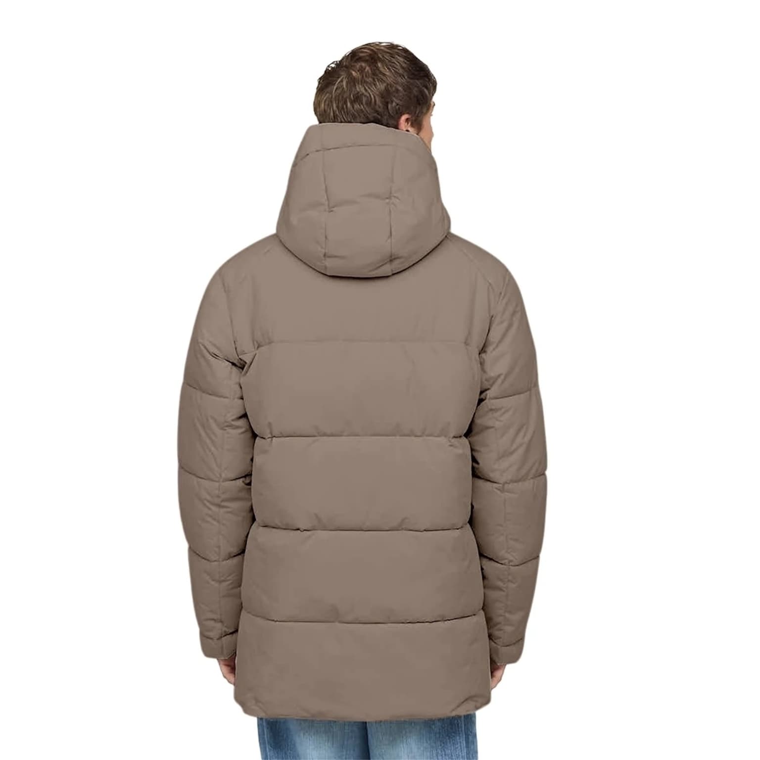 Winter Puffer Jacket, Winter Puffer Jacket Taupe, Taupe, Afbeelding 4 van 12
