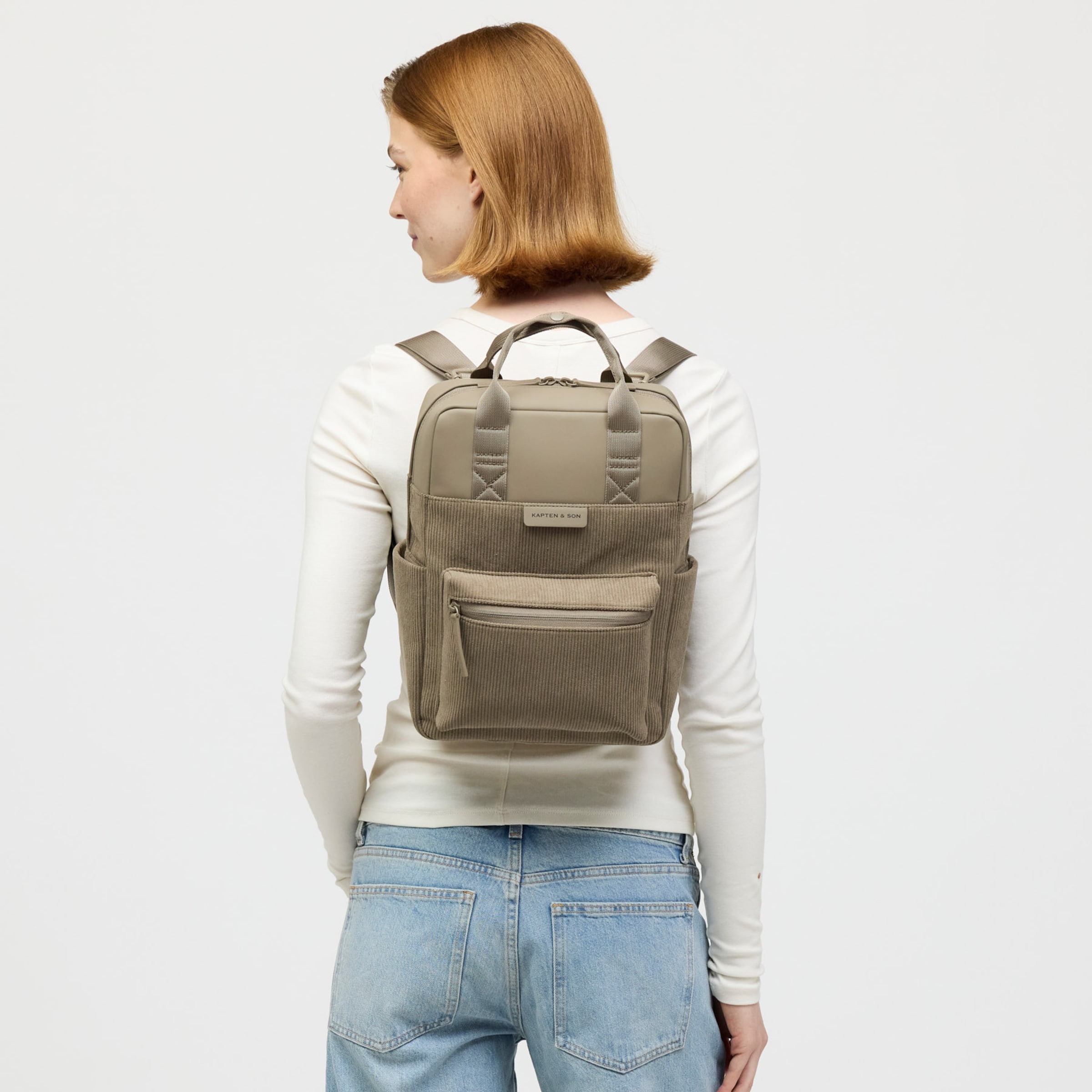 Bergen Small Cord Dusty Khaki