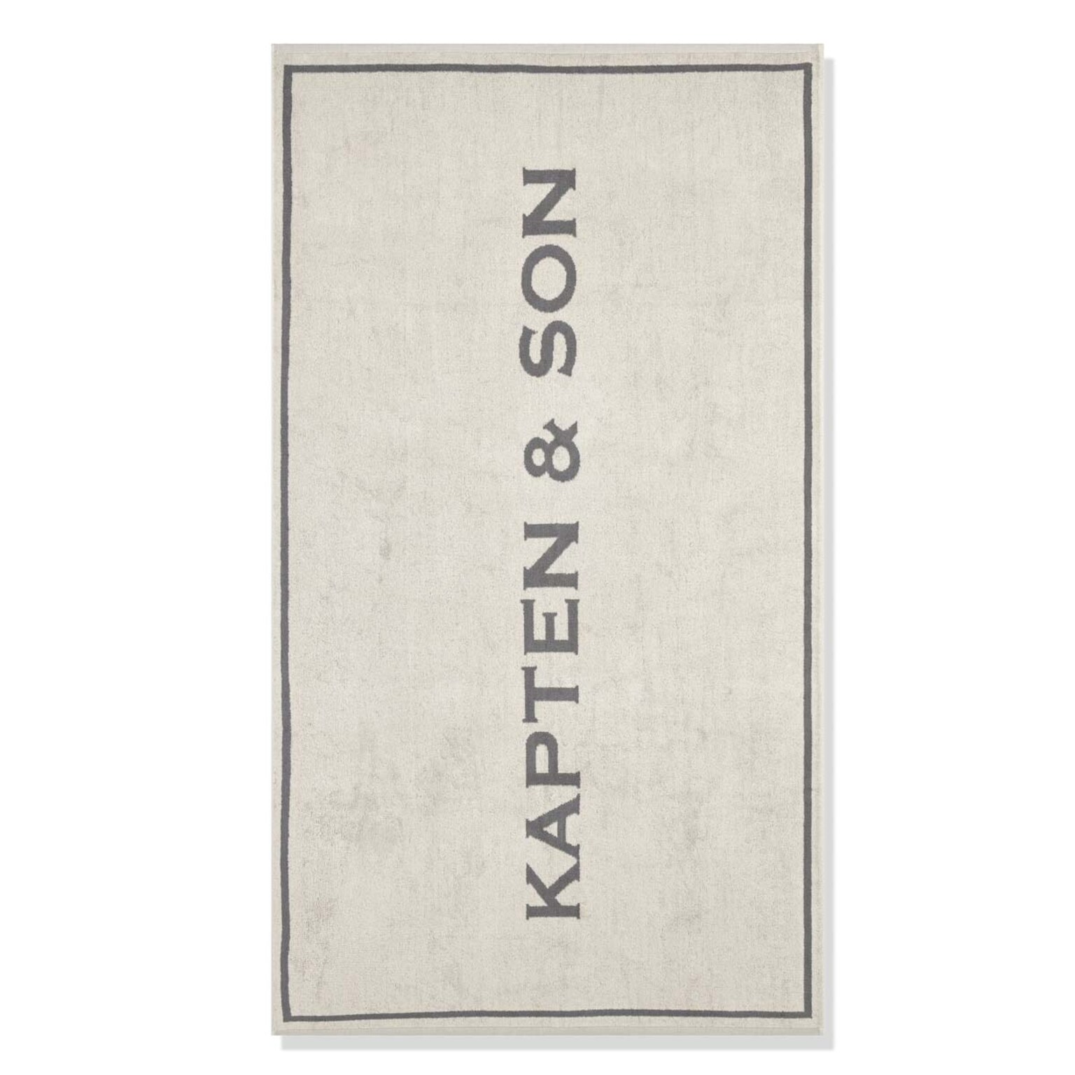 Towel, Towel Sand Grey Gris, Image 2 sur 2