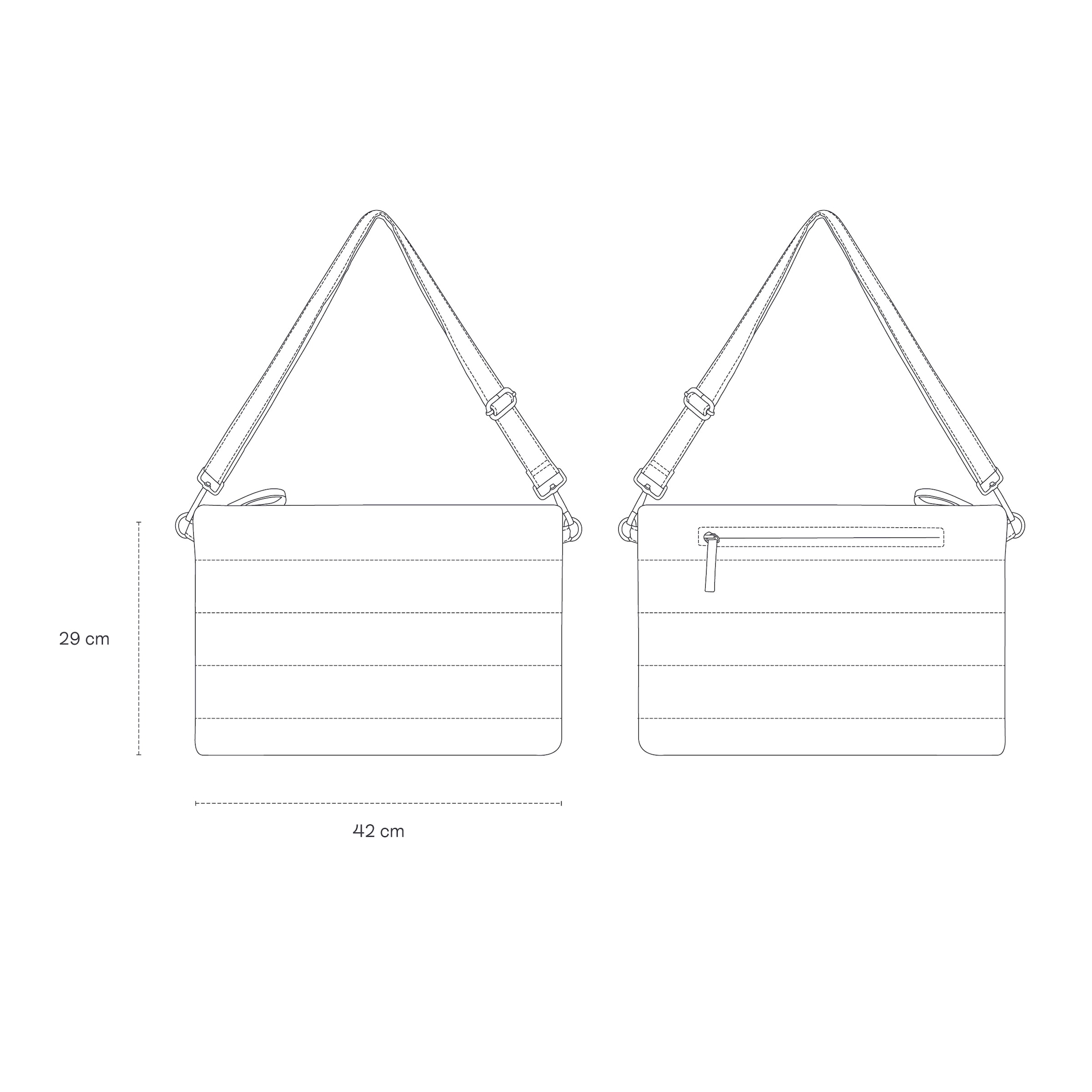 Ava Laptop Sleeve Sandstone