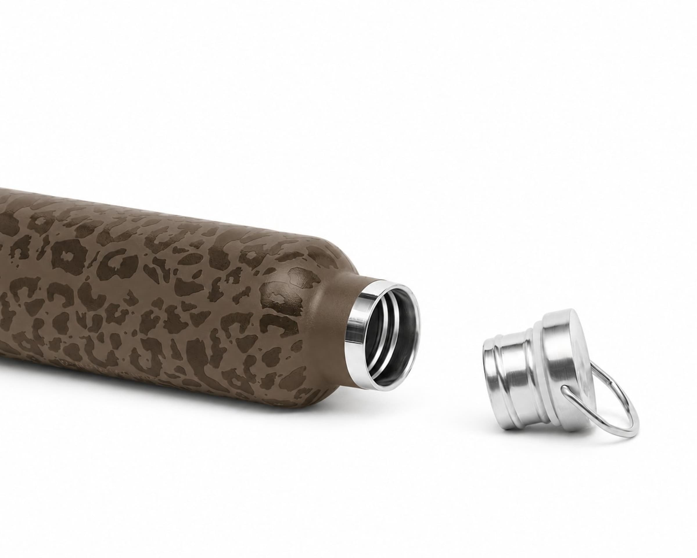 Water Bottle Leo Dark Brown