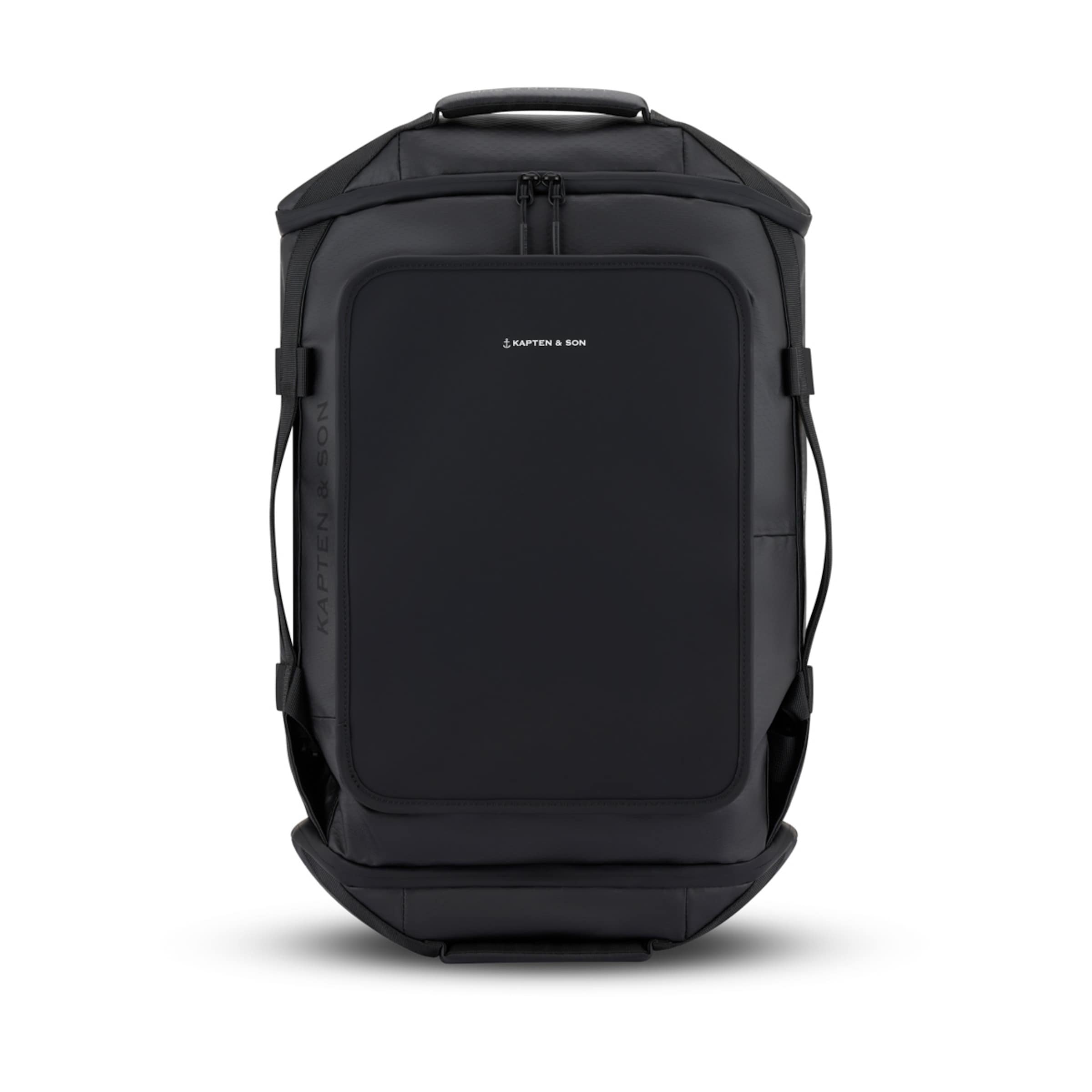 Lisbon Duffle Backpack Small All Black