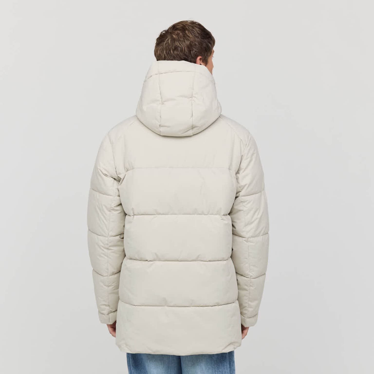 Winter Puffer Jacket, Winter Puffer Jacket Sandstone, Sandstone, Afbeelding 4 van 11