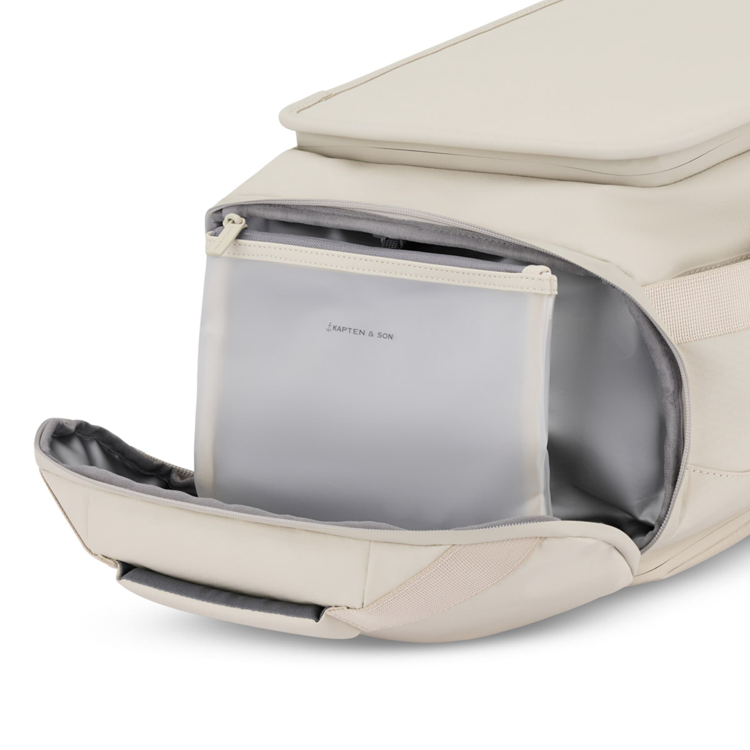 Lisbon Duffle Backpack Small Sandstone 