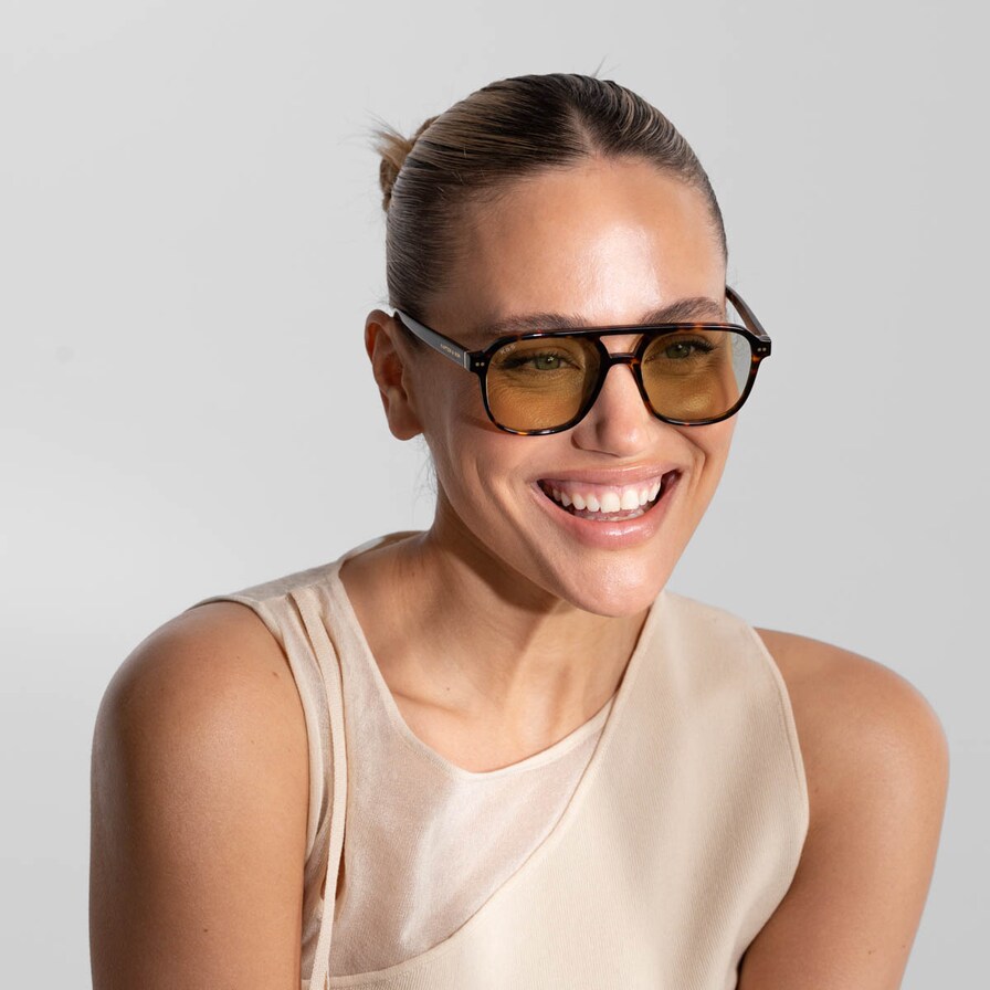 Zurich Oversize Small, Zurich Oversize Small Dark Tortoise Green, Tortoise, Afbeelding 2 van 6