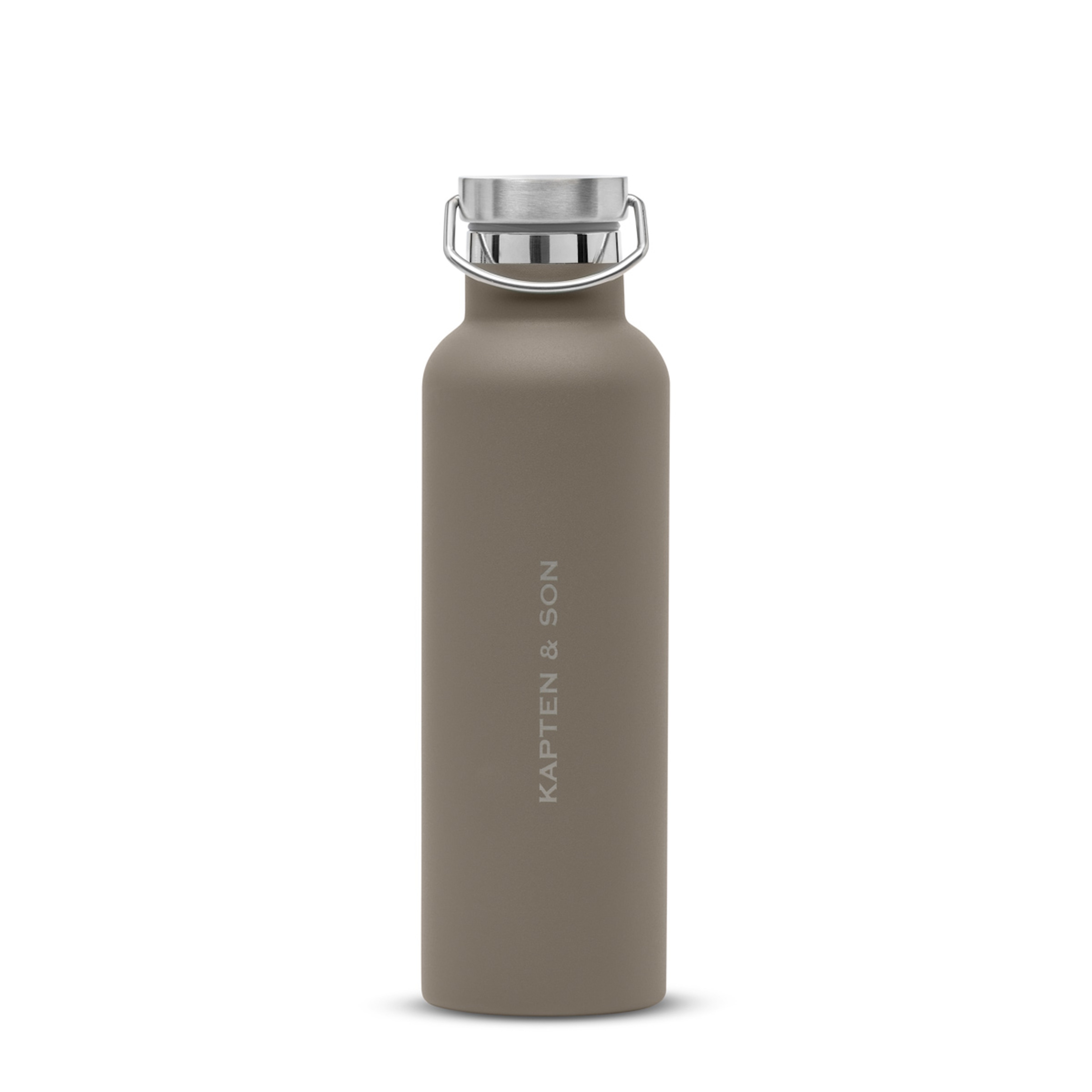 Geselecteerd, Water Bottle, Water Bottle Walnut, Walnut