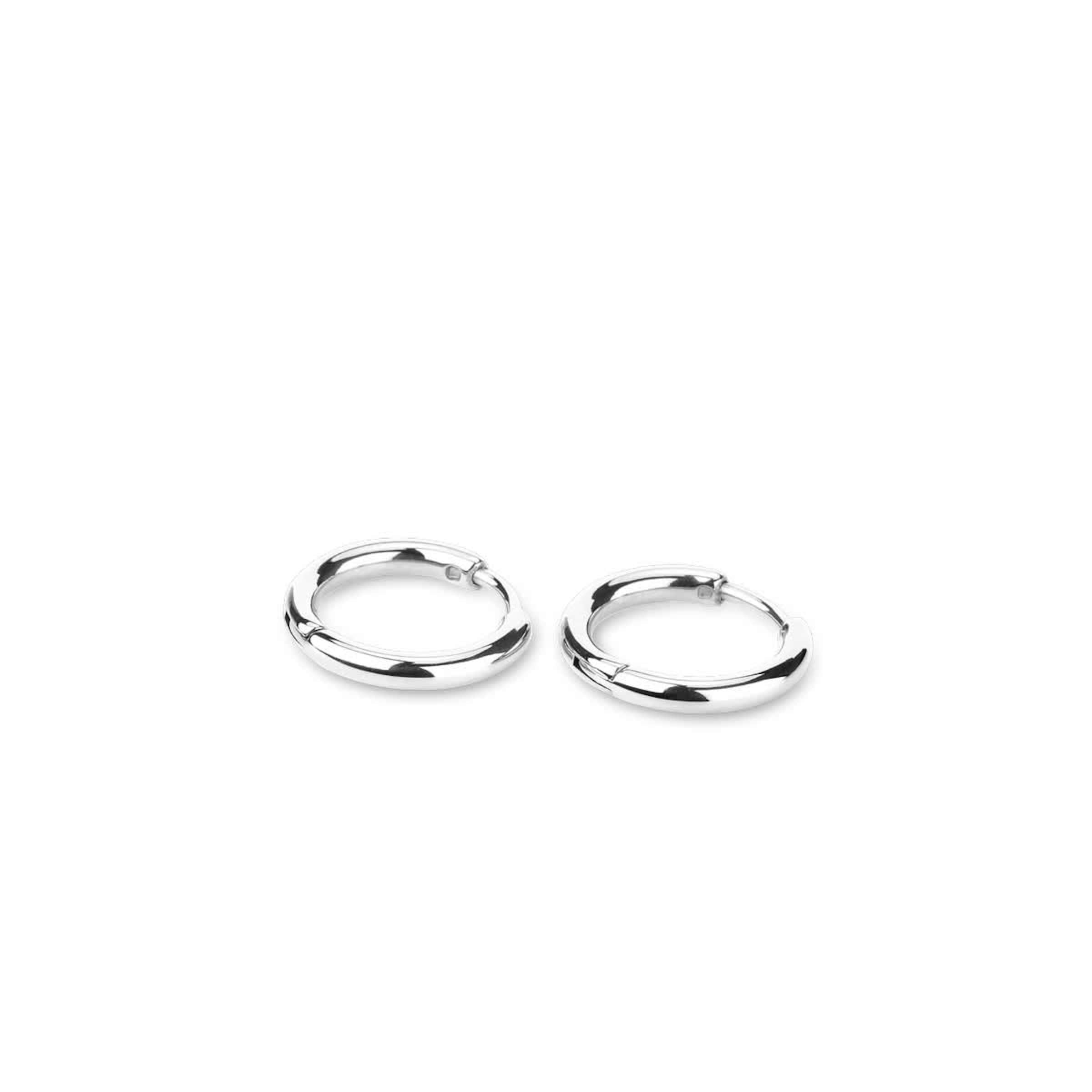 Small silver on sale ring earrings