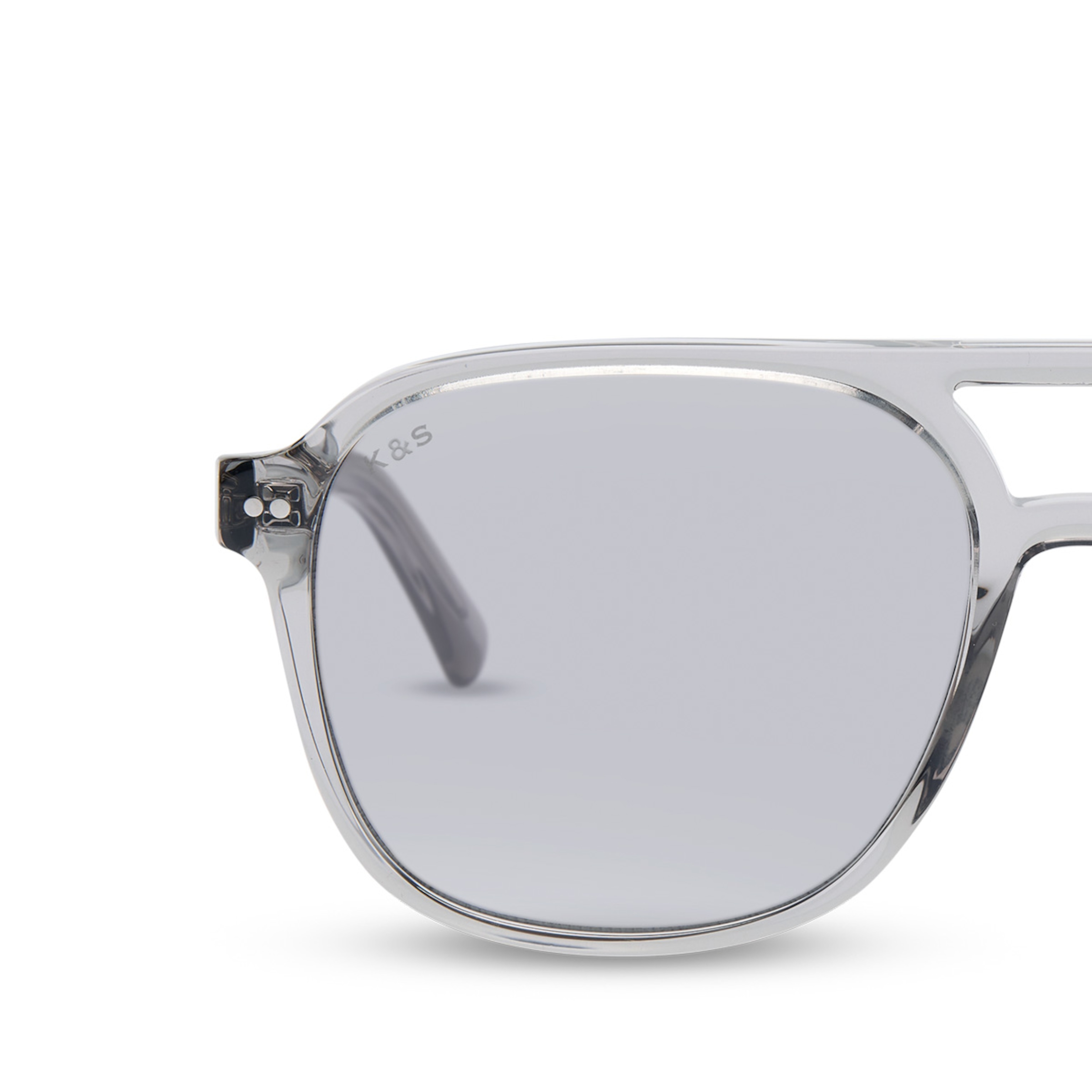 Niet geselecteerd, Zurich Oversize, Zurich Oversize Transparent Grey, Grijs (Uitverkocht)