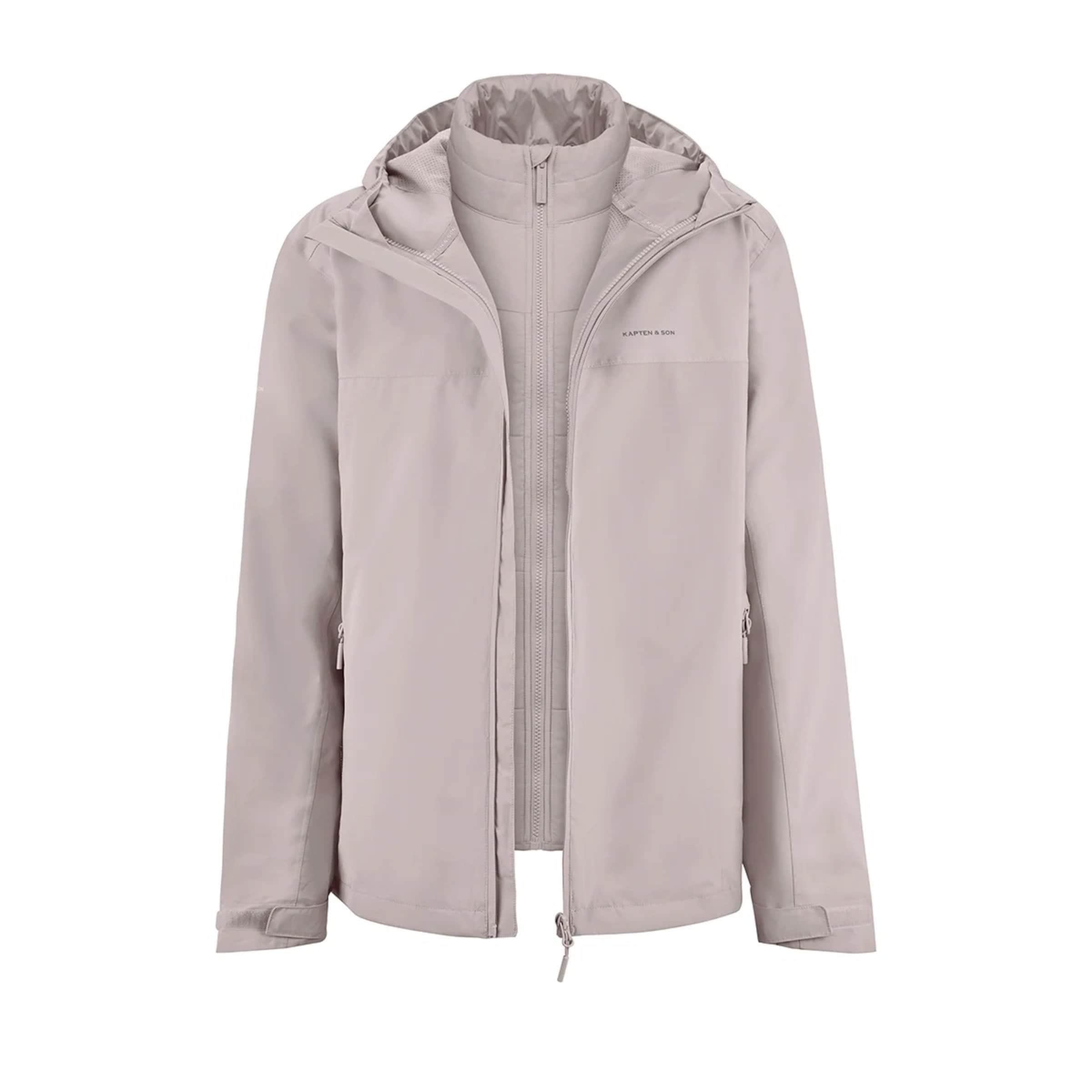 Puffer 3in1 Rain Jacket Muted Rose