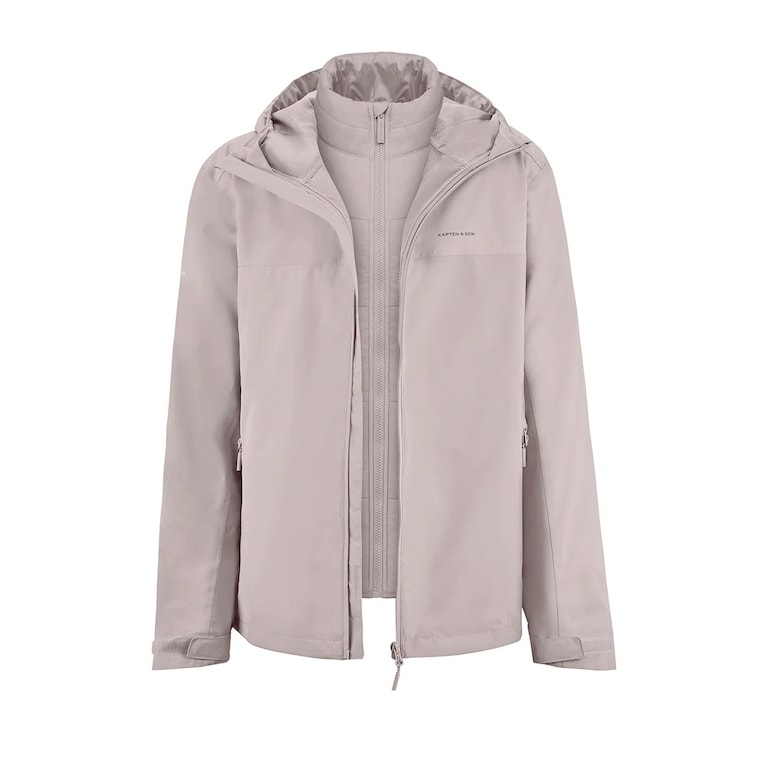 Puffer 3in1 Rain Jacket, Puffer 3in1 Rain Jacket Muted Rose Muted Rose
