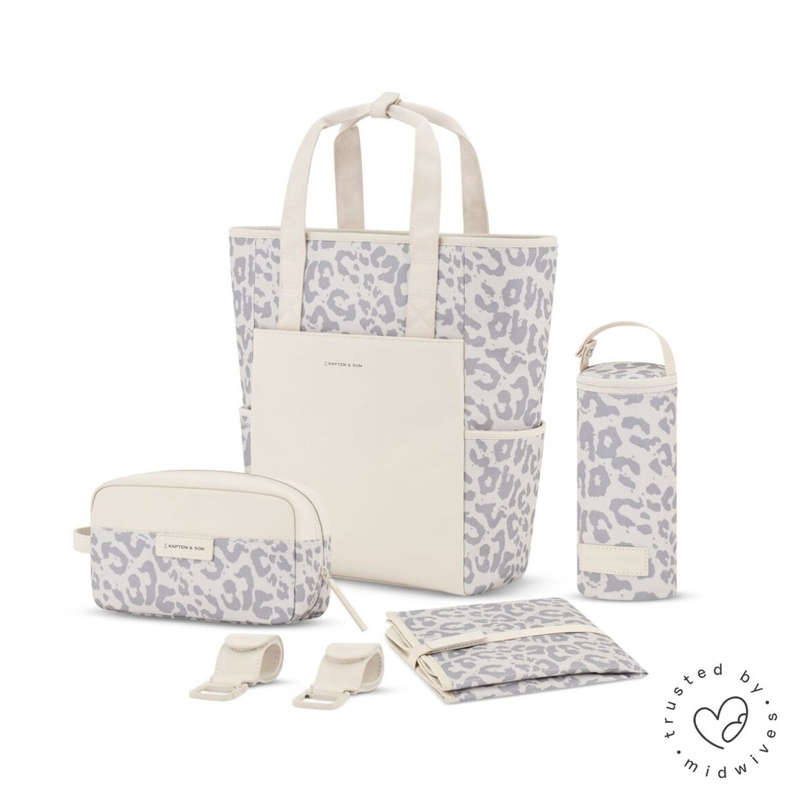 Borsa Passeggino Zaino Fasciatoio Kapten Son Lindby 12L Set