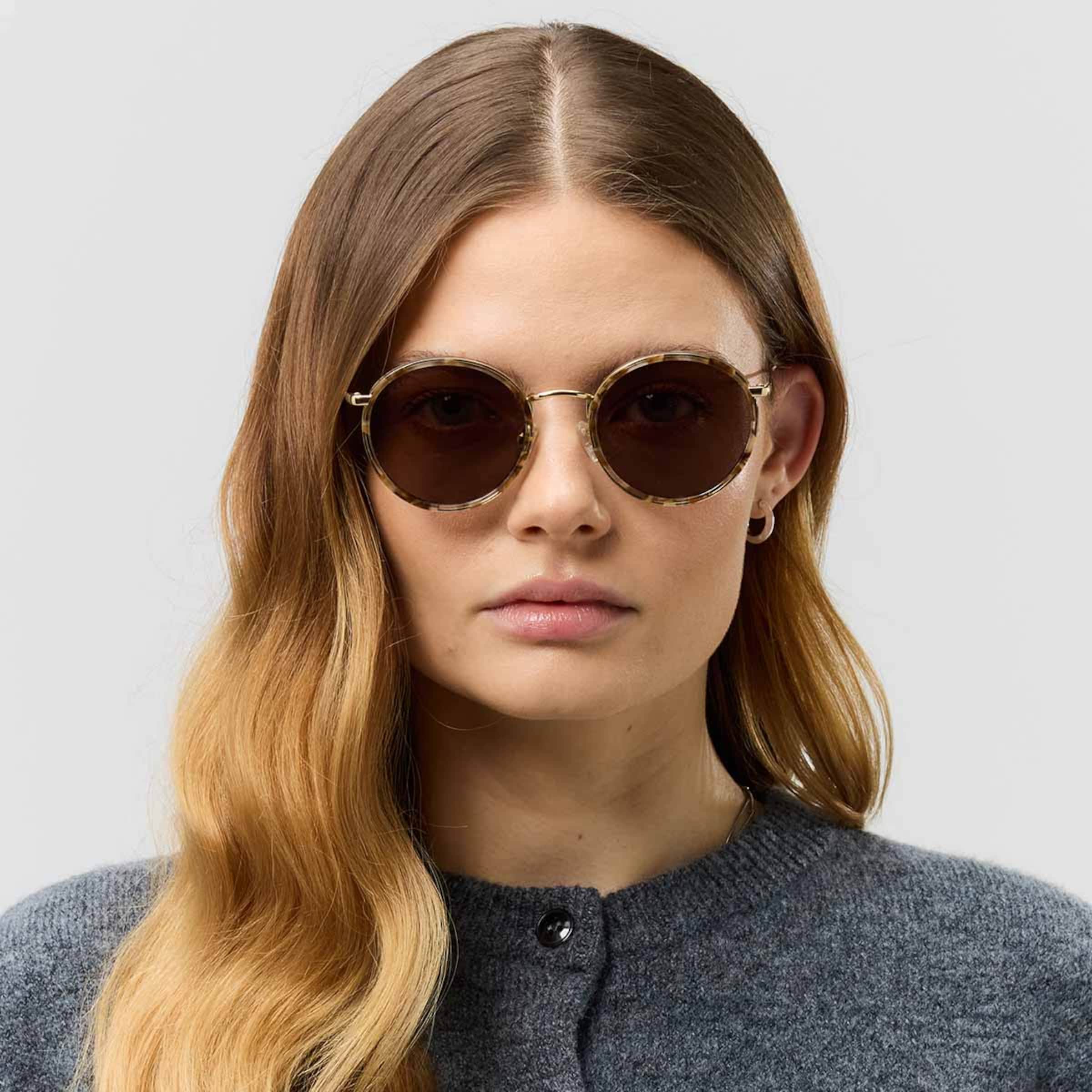 Amsterdam Toffee Tortoise Brown