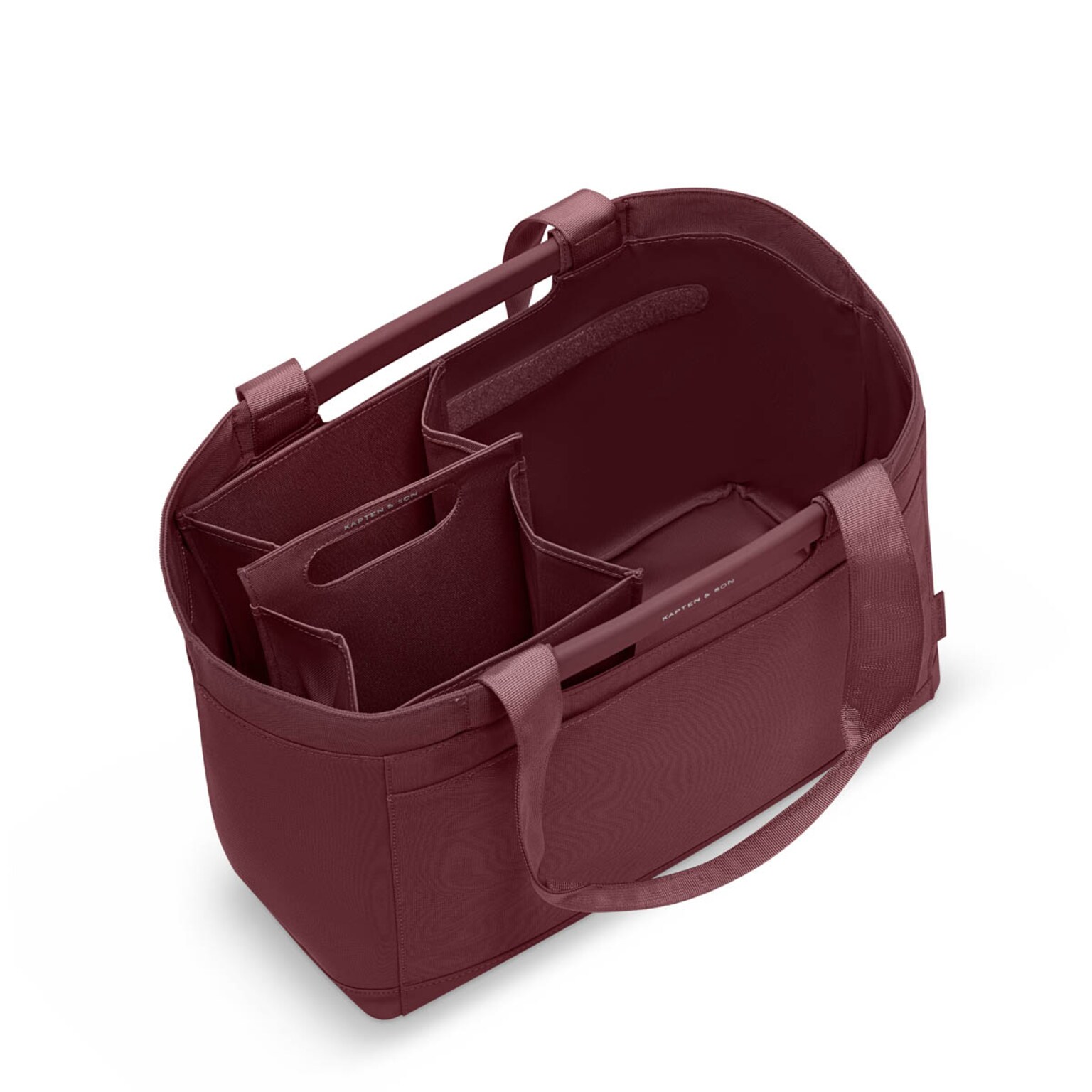 Vaasa Organizing Inlay, Vaasa Organizing Inlay Burgundy, Burgundy, Image 4 of 6