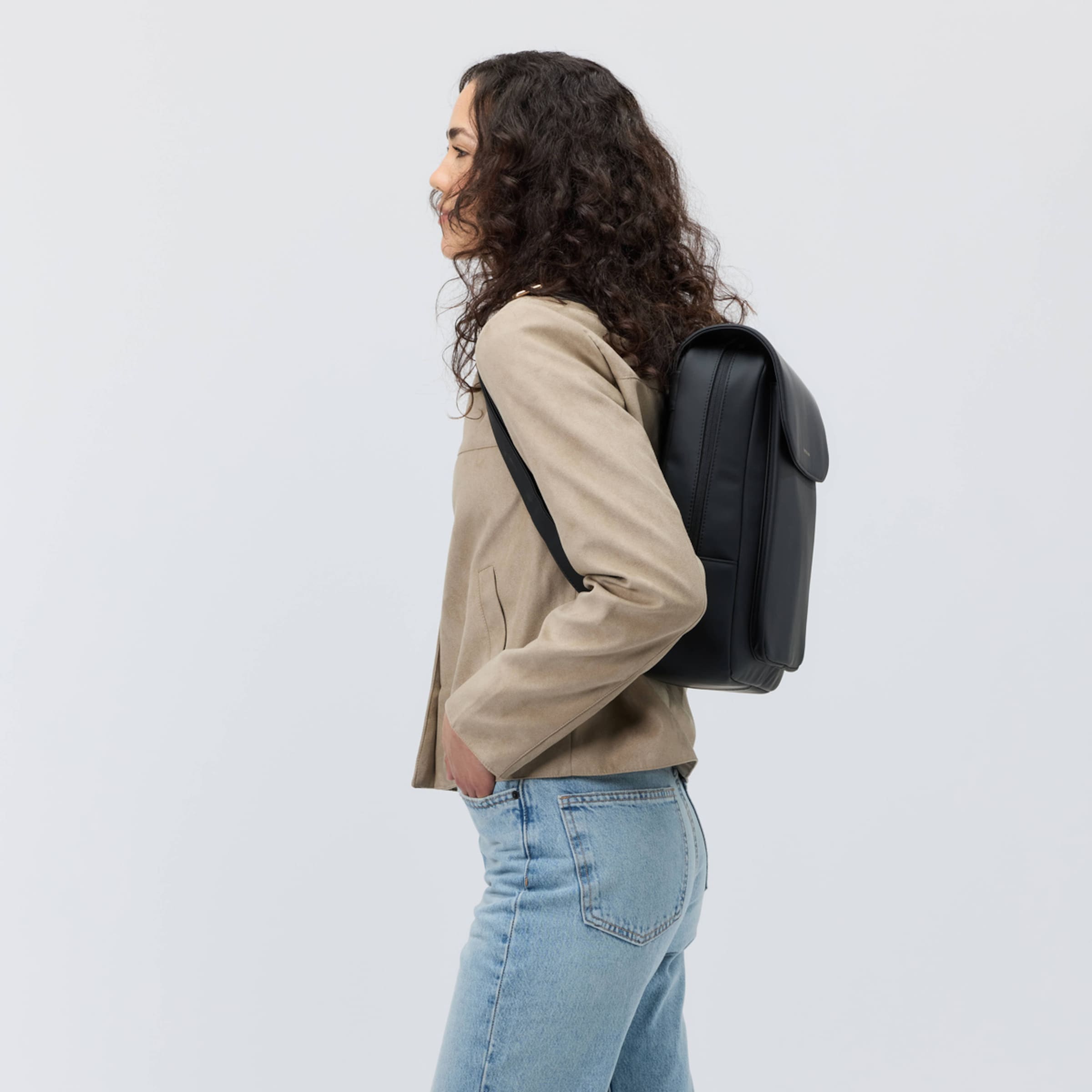 Tromso All Black - Backpacks - Kapten & Son | Kapten & Son