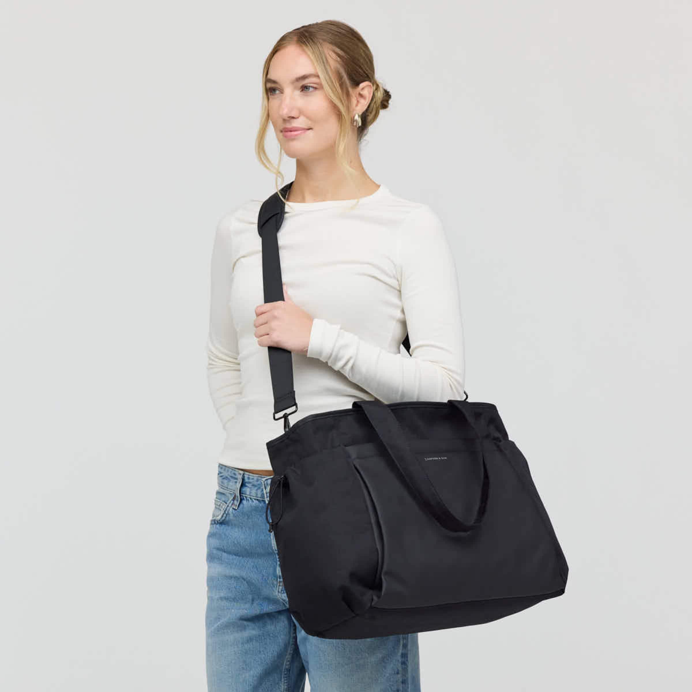 Hellvi Pro Large Diaper Bag Set All Black