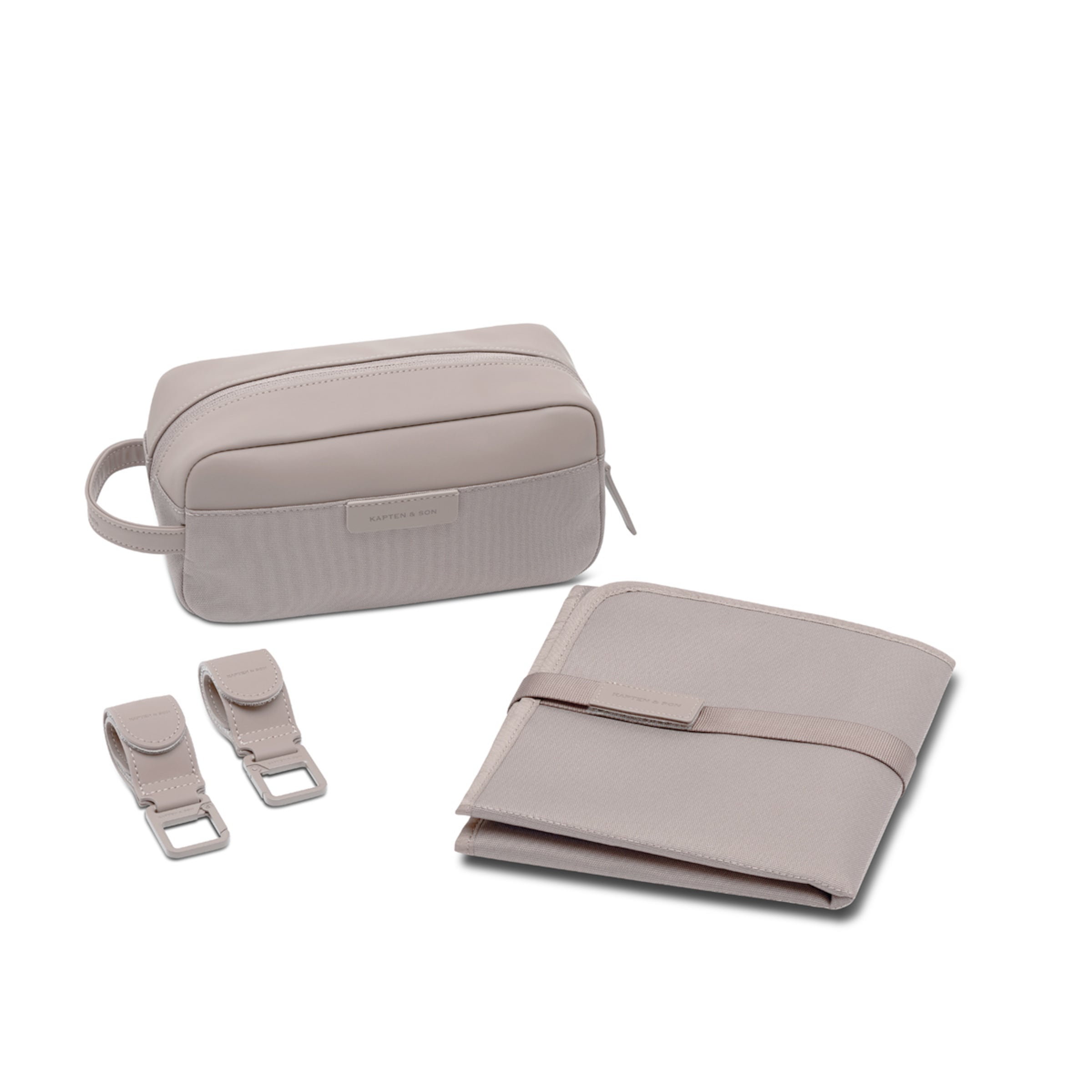 Lindby Pro Diaper Backpack Set Muted Rose