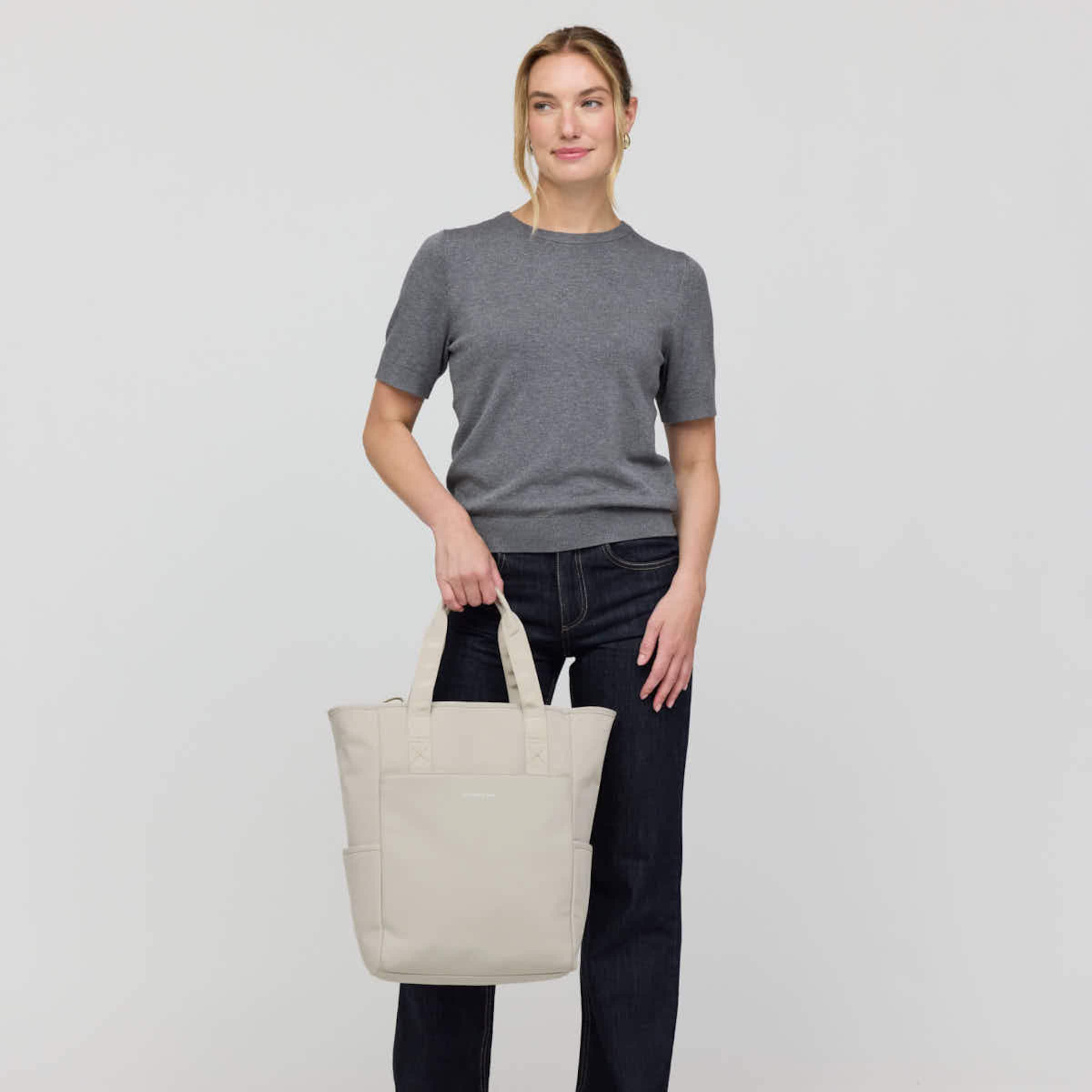 Lindby Diaper Backpack Set Sandstone