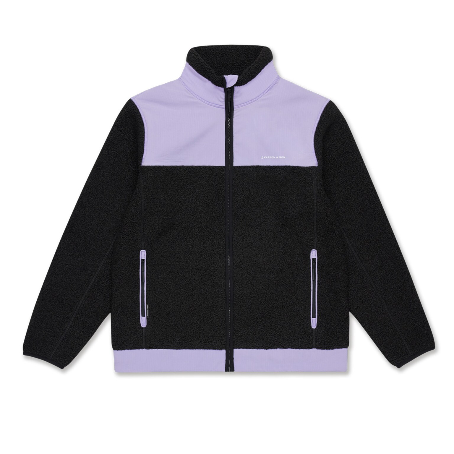 Everyday Fleece Jacket Midnight Black x Lavendel