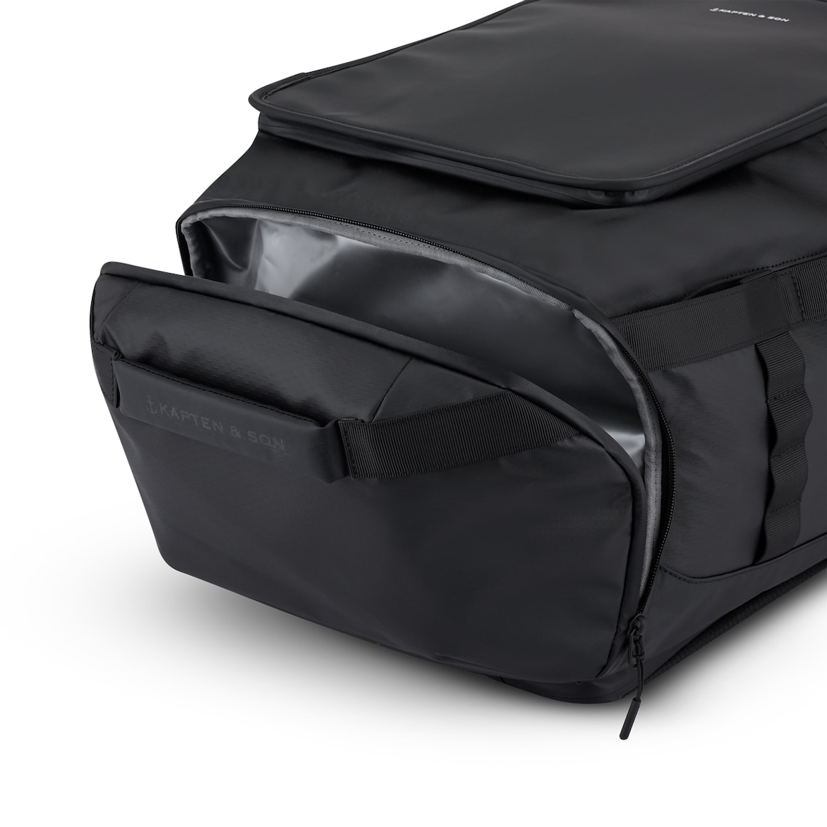 Lisbon Duffle Backpack Medium All Black