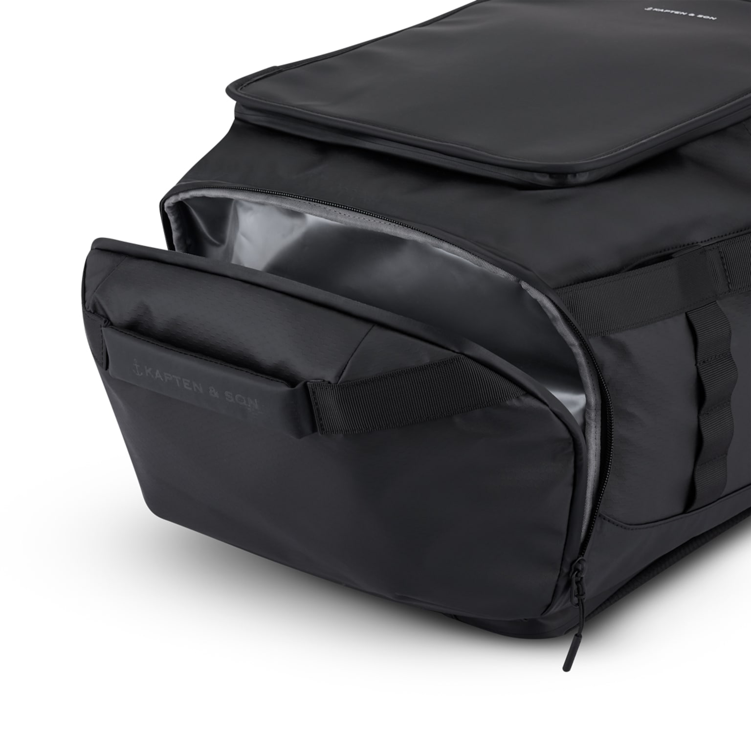 Lisbon Duffle Medium, Lisbon Duffle Backpack Medium All Black, Zwart, Afbeelding 8 van 14