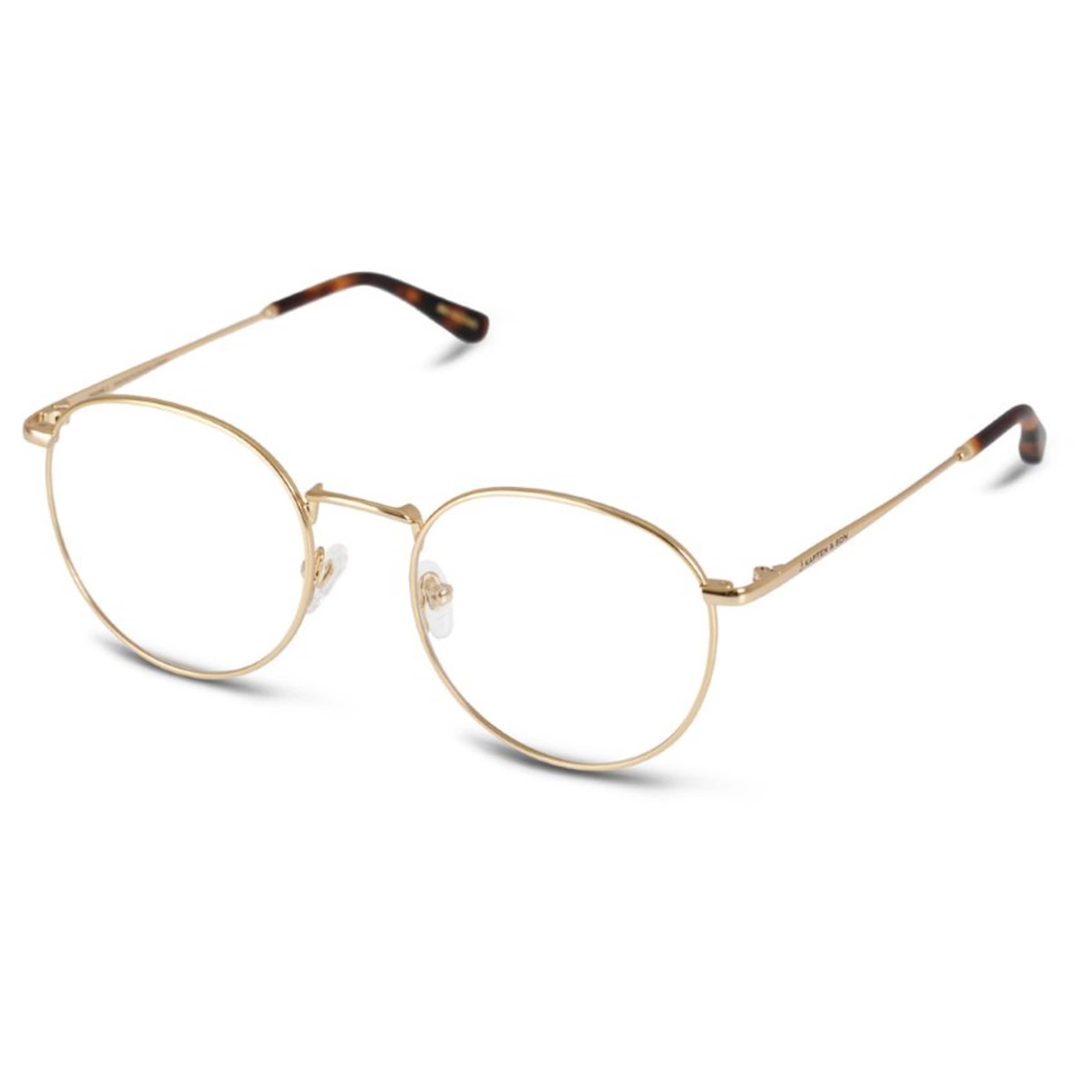 Kpten & Son London Large Matt Gold mit Sehstärke