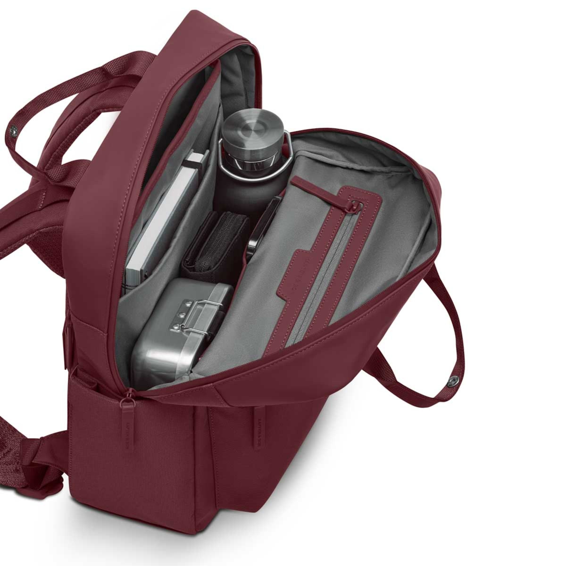 Bergen Pro Diaper Backpack Set Burgundy