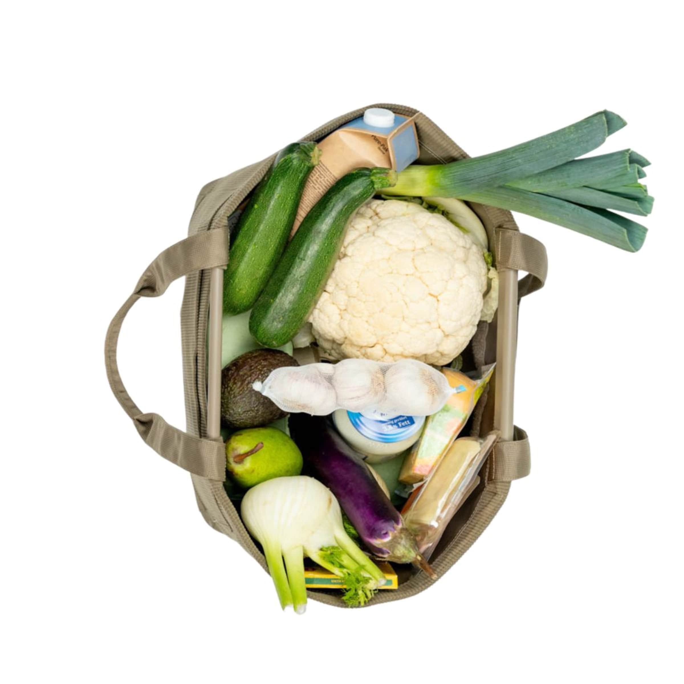 Vaasa Shopping Basket Cord Dusty Khaki