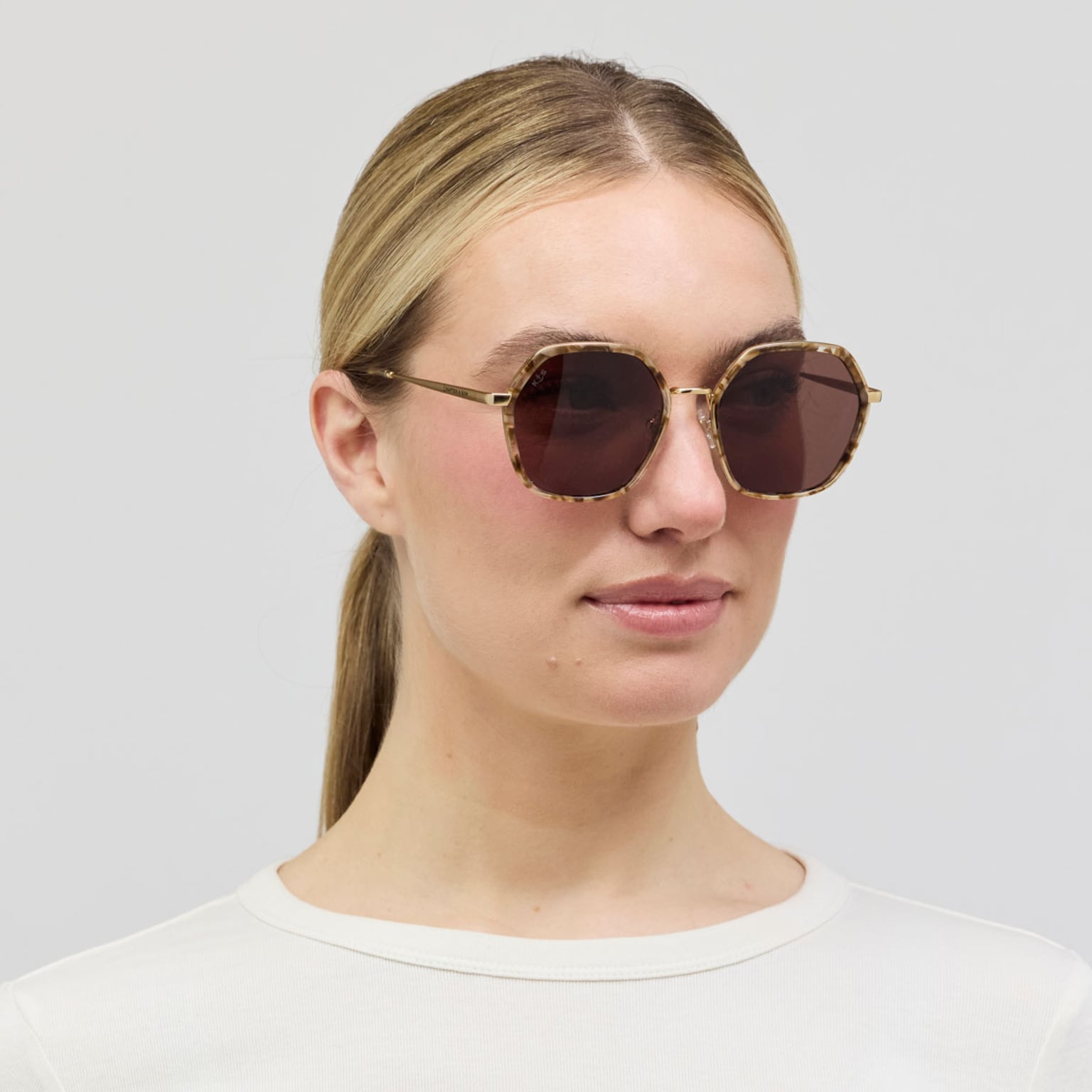 Amsterdam Edge, Amsterdam Edge Toffee Tortoise Brown, Oyster, Afbeelding 2 van 6