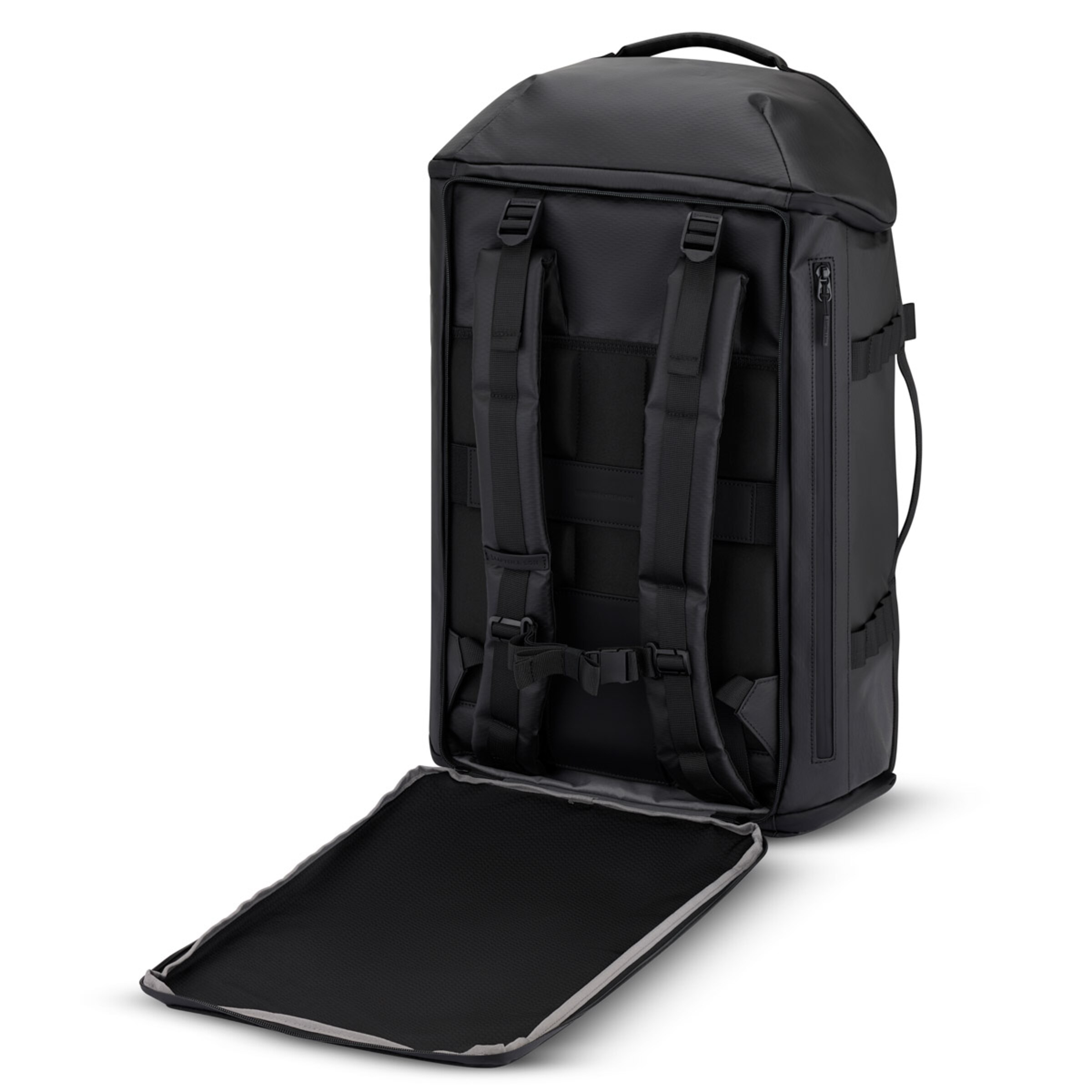 Lisbon Duffle Backpack Large All Black 