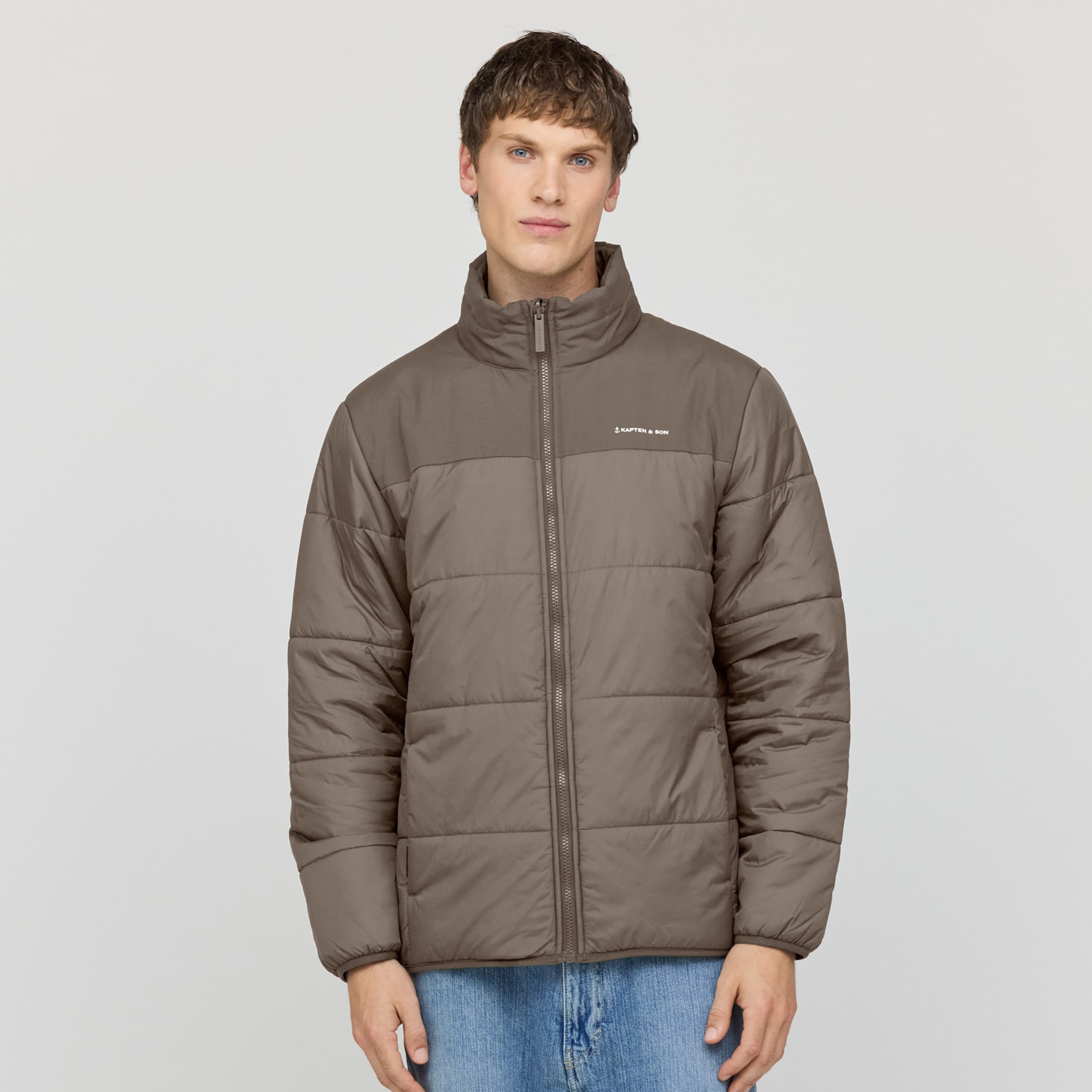 Puffer Jacket Taupe
